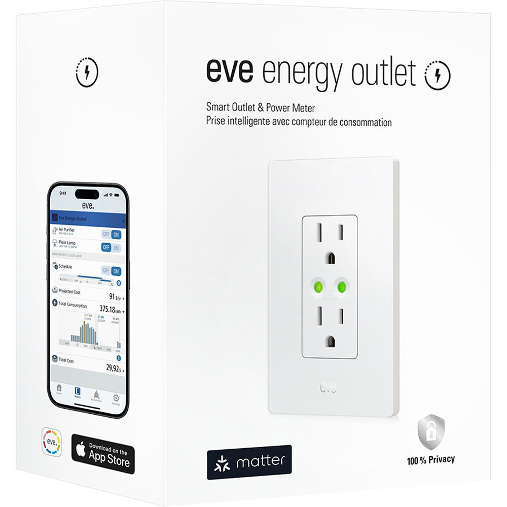 EVE ENERGY OUTLET (MATTER) SMART OUTLET — view 2