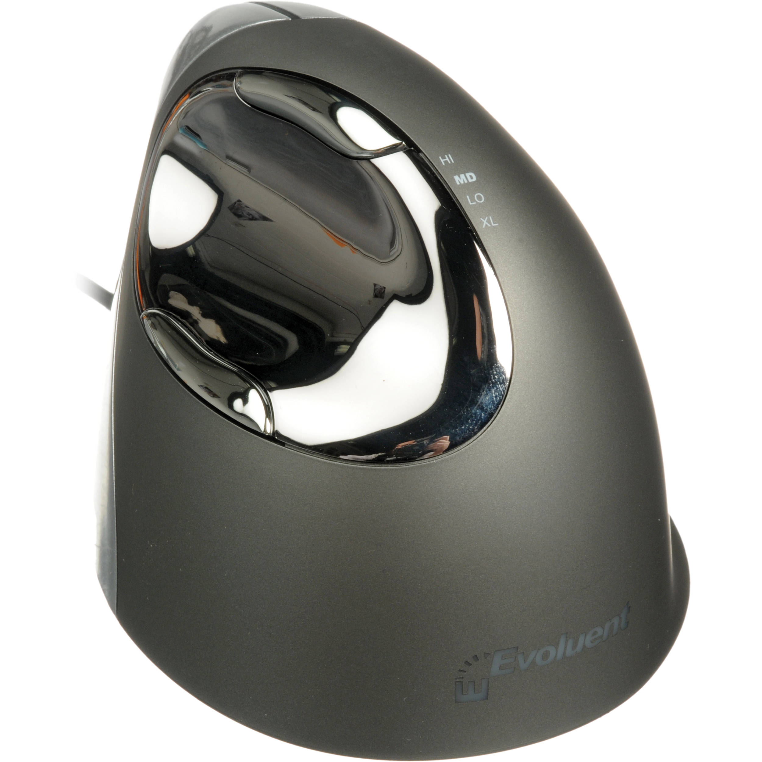 Evoluent VerticalMouse 4 right-handed wired USB 2.0 vertical ergonomic mouse with 6 buttons — view 3