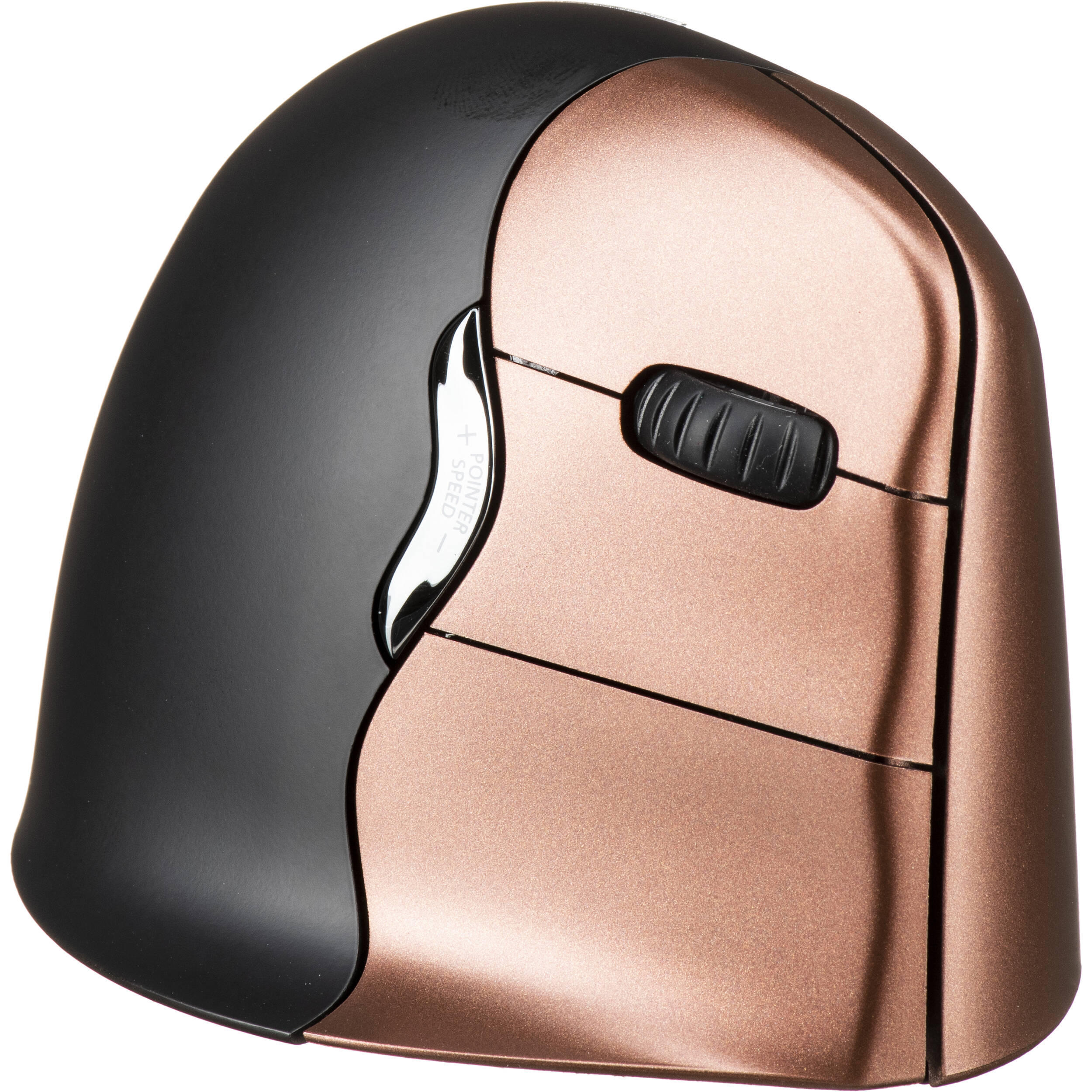 EVOLUENT VerticalMouse 4 Small Wireless right-handed ergonomic vertical mouse with 6 buttons — view 3
