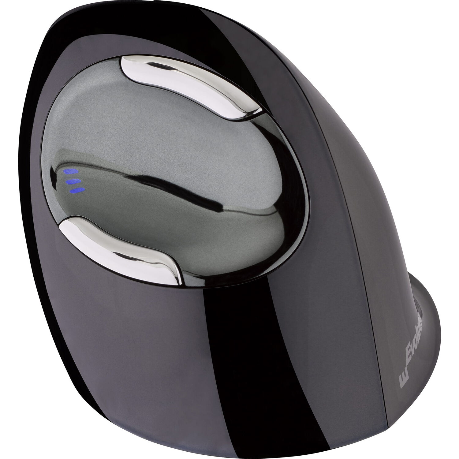 Evoluent VMDMW ergonomic mouse with grooved buttons for fingertip comfort — view 2