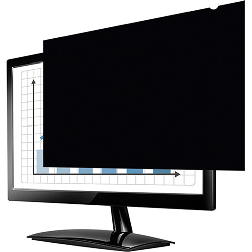 FELLOWES LAPTOP/FLAT PANEL PRIVACY FILTER WITH BLACK-OUT TECHNOLOGY DARKENS SCRE — view 3