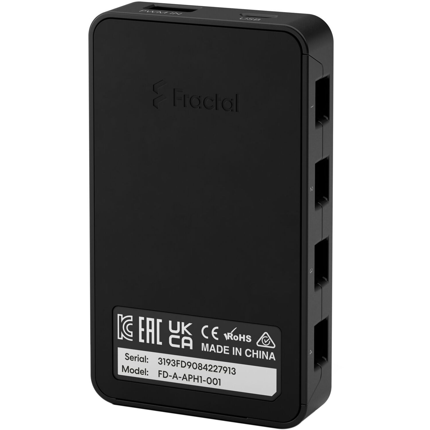Fractal Design Adjust Pro Hub fan and RGB control module — view 4