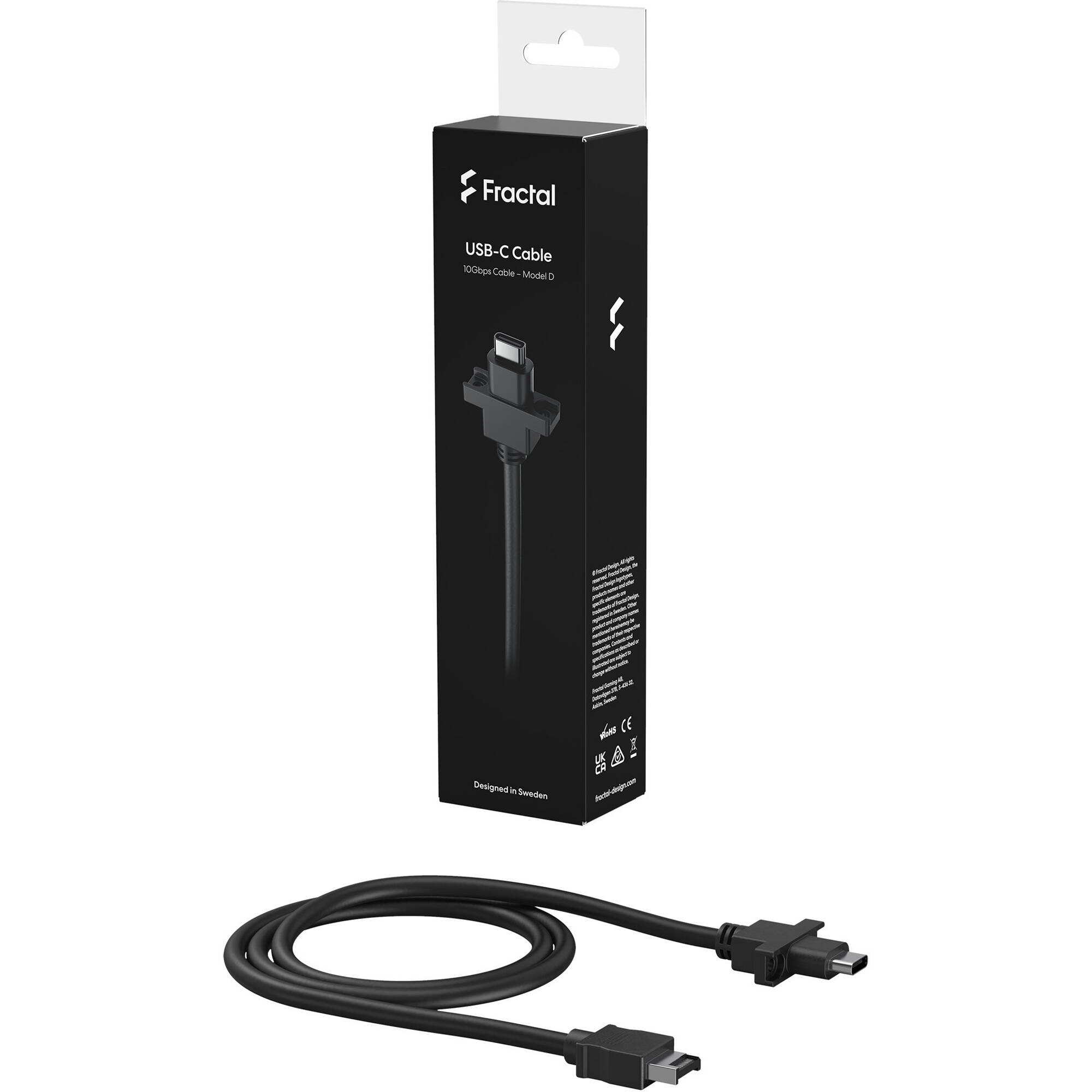 Fractal Design Pop case USB-C accessory cable, model FD-A-USBC-001 — view 5