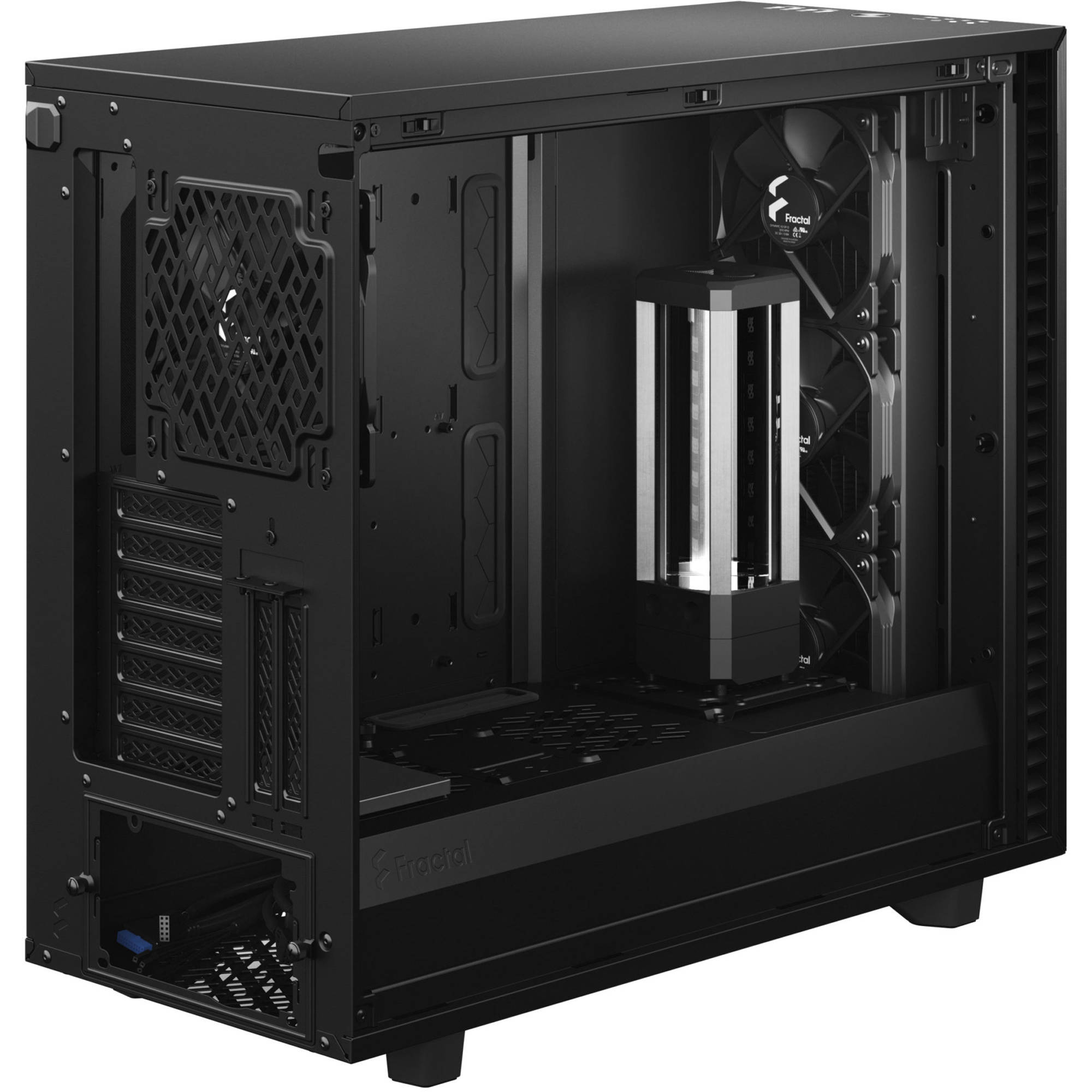 Fractal Design Define 7 Black Solid mid-tower PC case with solid side panel — view 15
