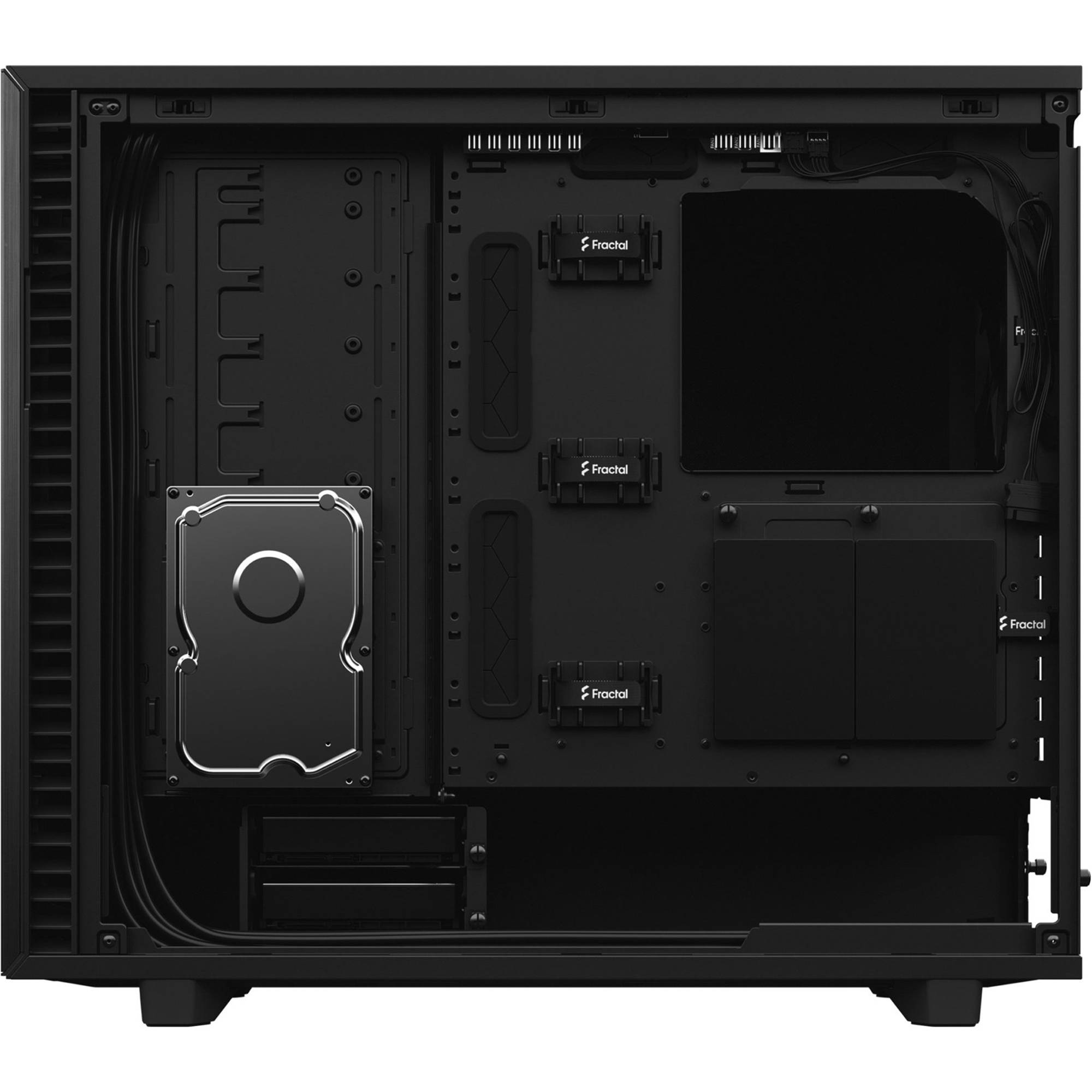 Fractal Design Define 7 Black Solid mid-tower PC case with solid side panel — view 18