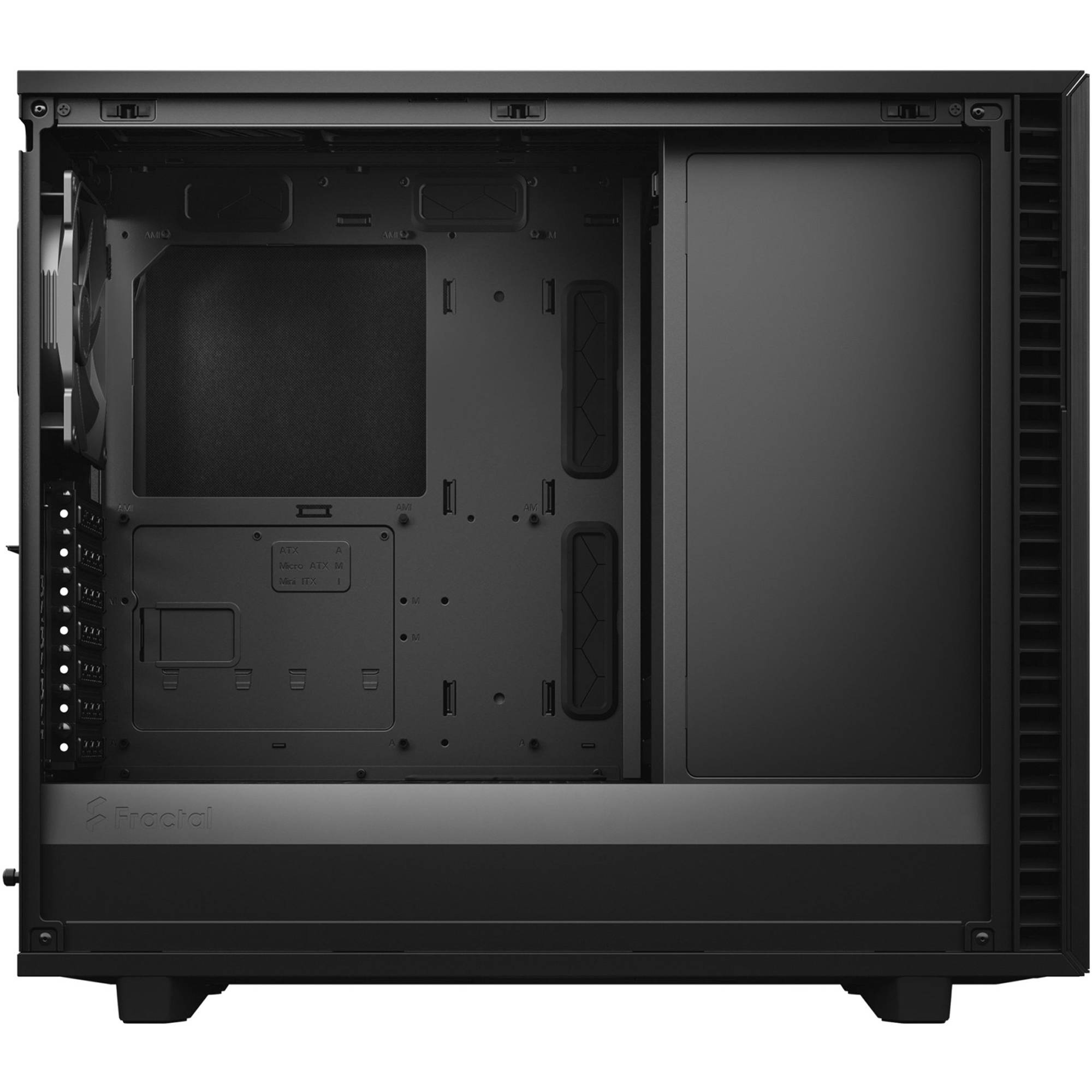 Fractal Design Define 7 Black Solid mid-tower PC case with solid side panel — view 19