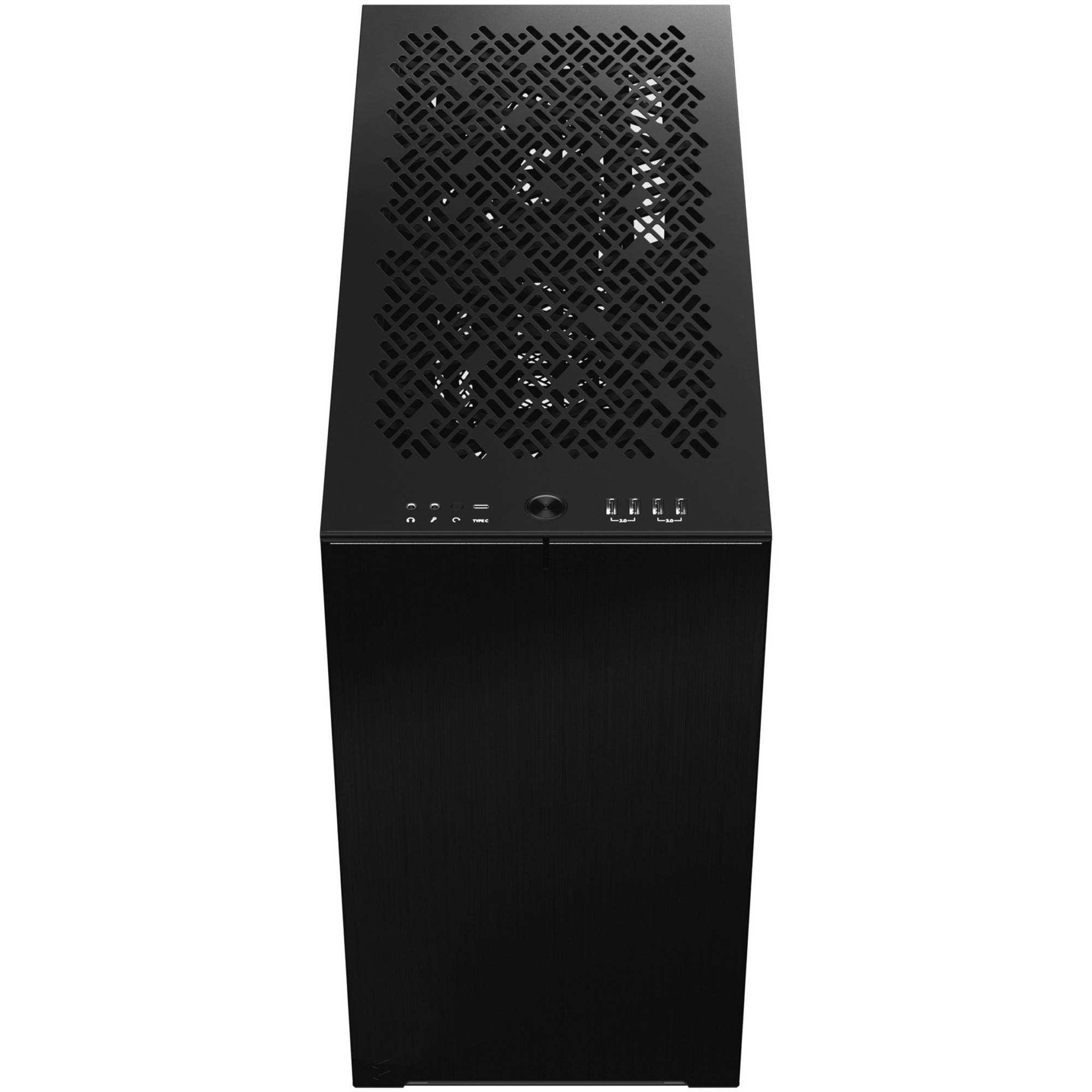 Fractal Design Define 7 Black Solid mid-tower PC case with solid side panel — view 7