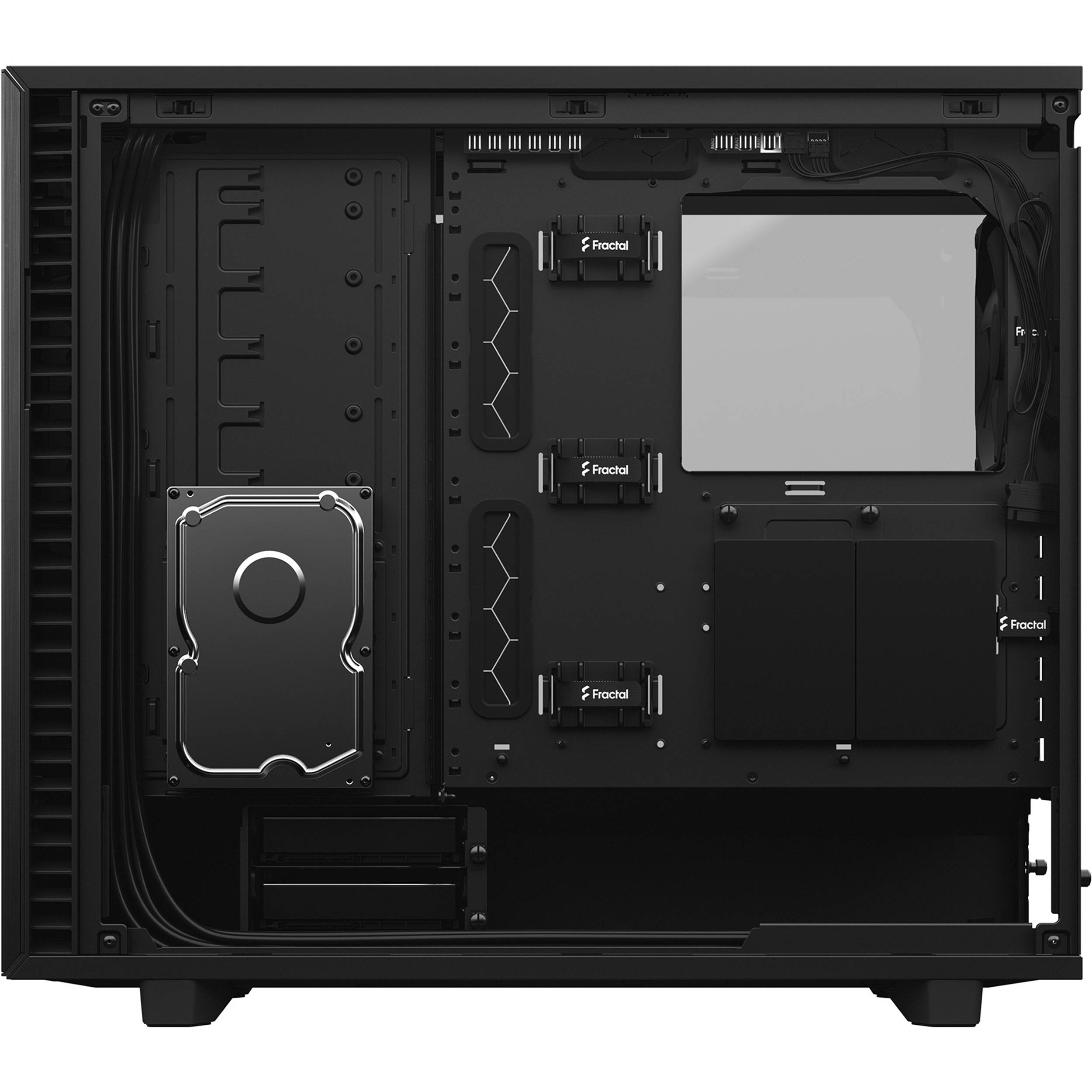 Fractal Design Define 7 Black TG Dark Tint mid-tower PC case with tempered glass side panel — view 18