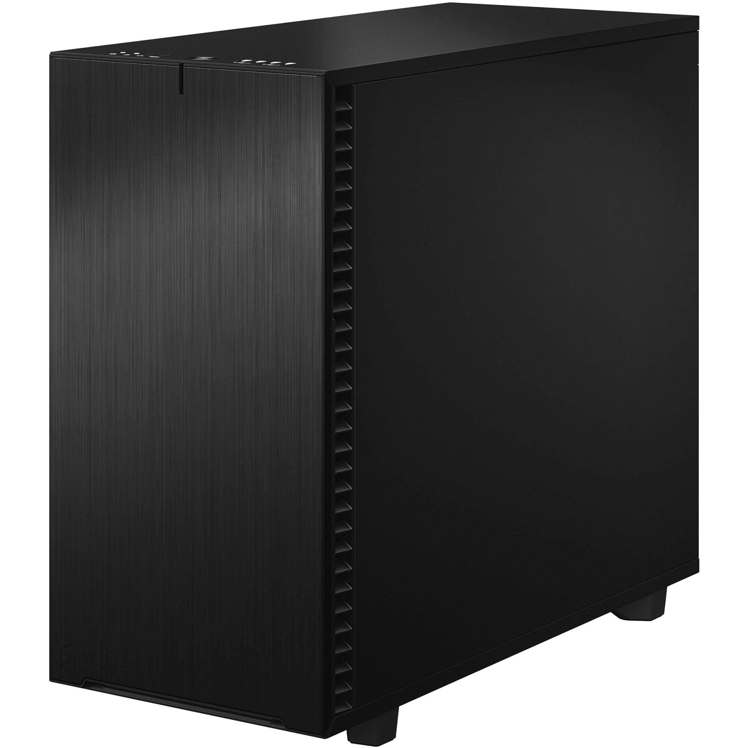 Fractal Design Define 7 Black TG Dark Tint mid-tower PC case with tempered glass side panel — view 3