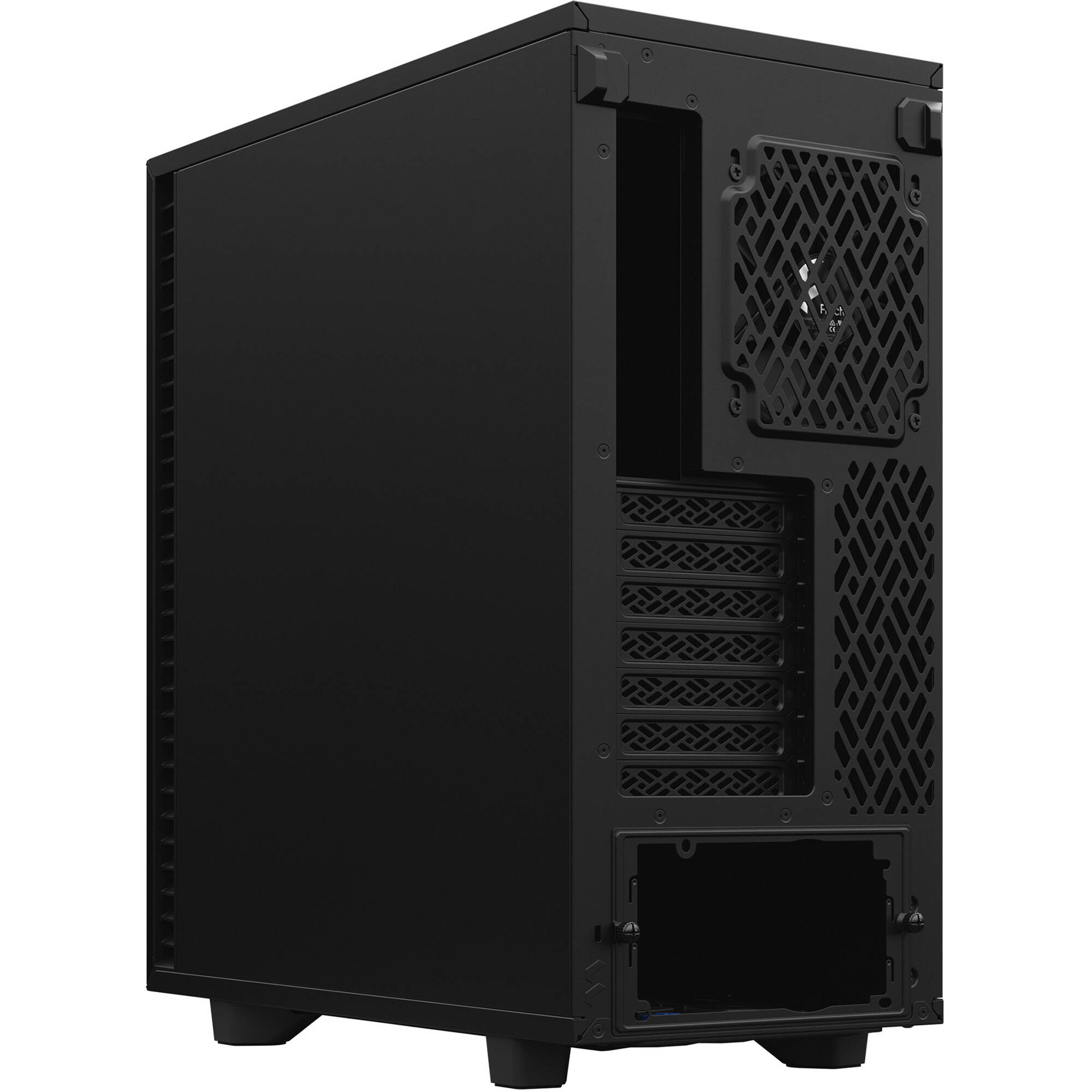 Fractal Design Define 7 Compact Black Solid PC case with solid side panel and compact black chassis — view 12