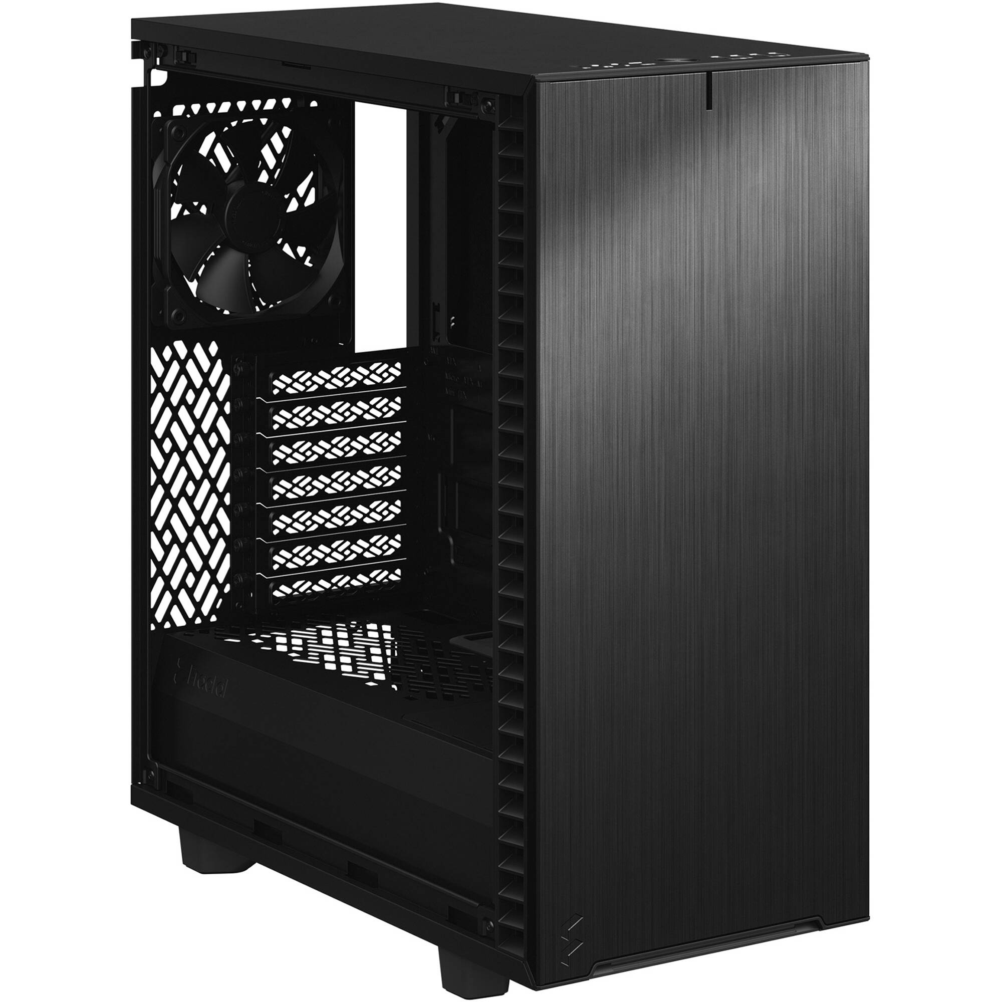 Fractal Design Define 7 Compact Black Solid PC case with solid side panel and compact black chassis — view 15