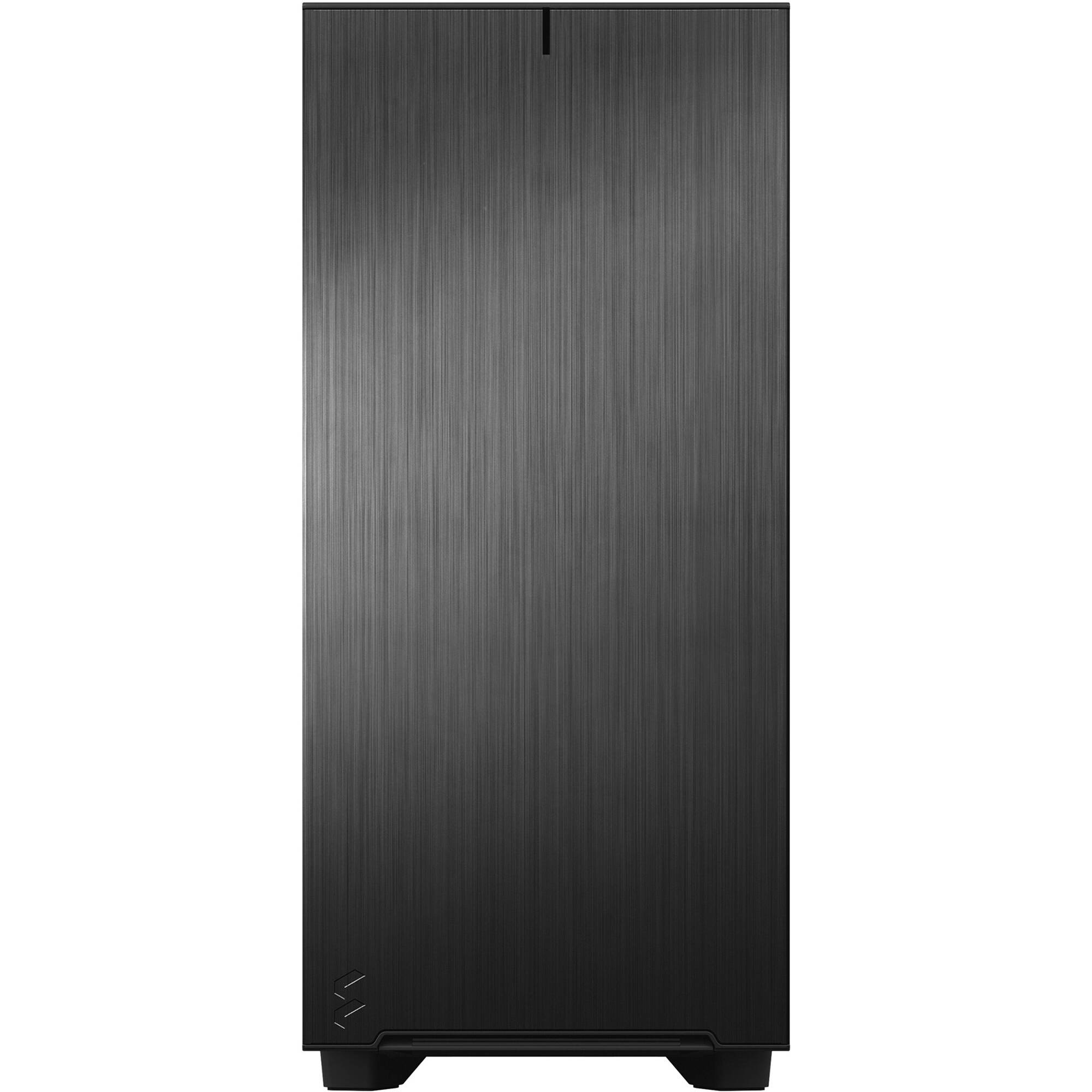 Fractal Design Define 7 Compact Black Solid PC case with solid side panel and compact black chassis — view 2