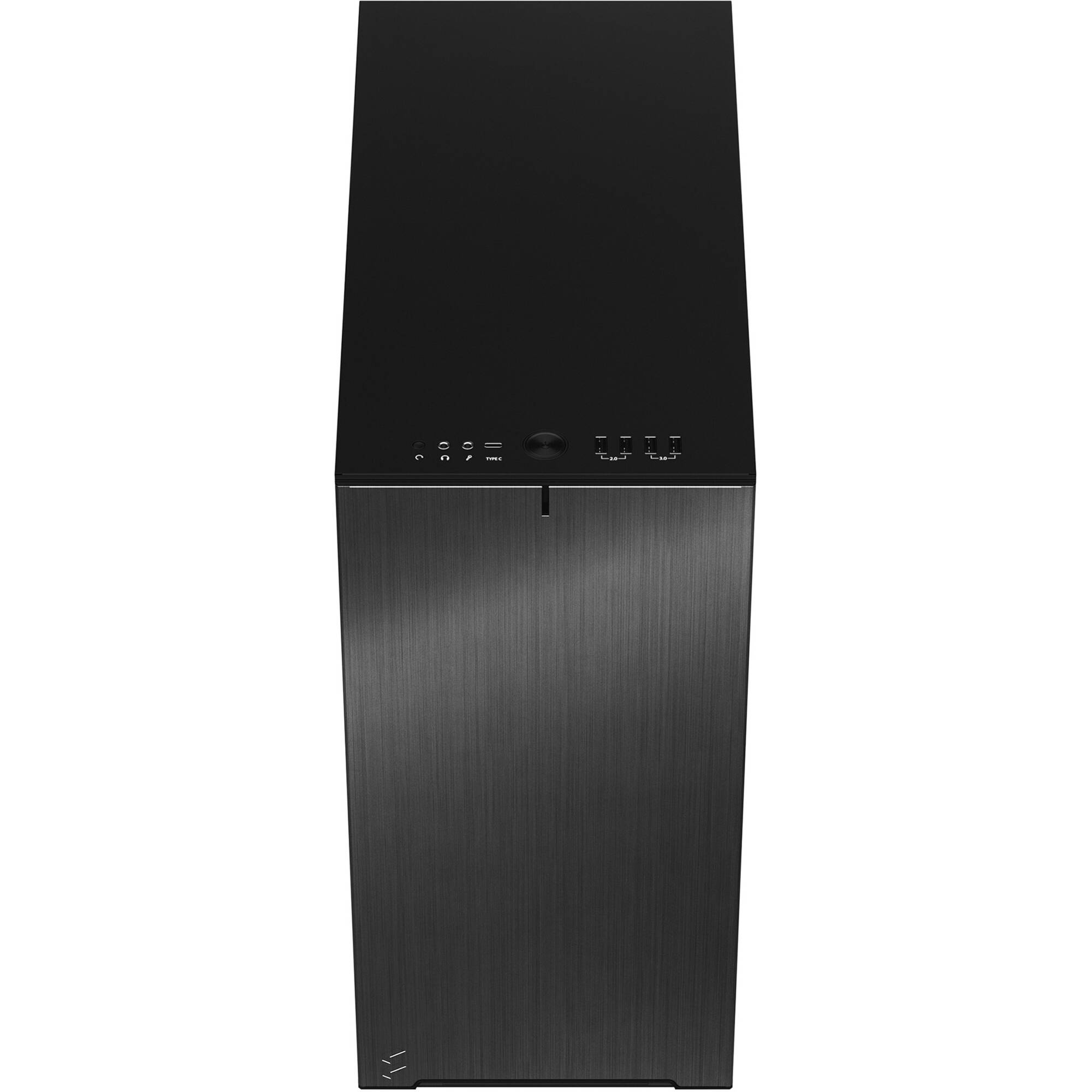 Fractal Design Define 7 Compact Black Solid PC case with solid side panel and compact black chassis — view 3
