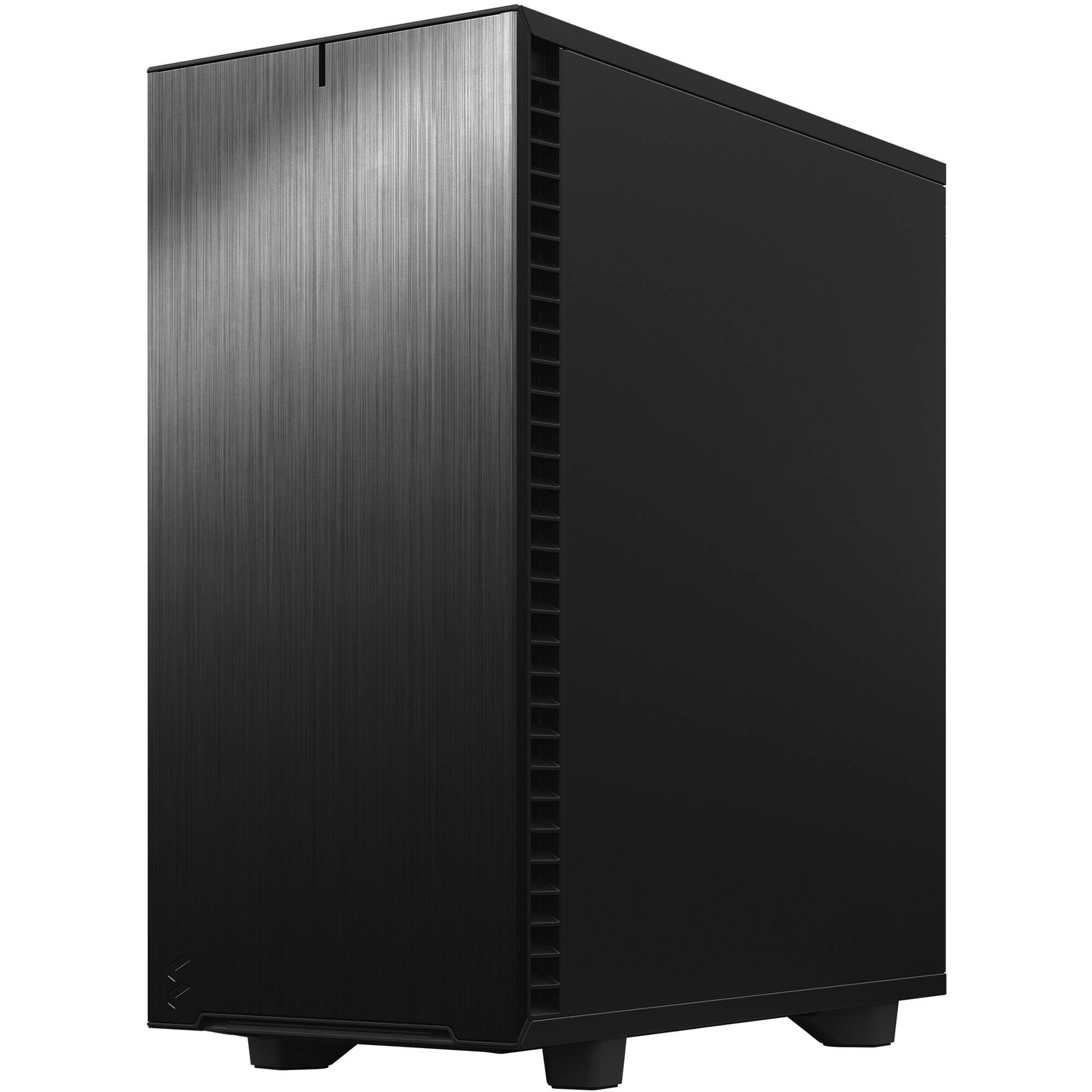 Fractal Design Define 7 Compact Black Solid PC case with solid side panel and compact black chassis — view 9