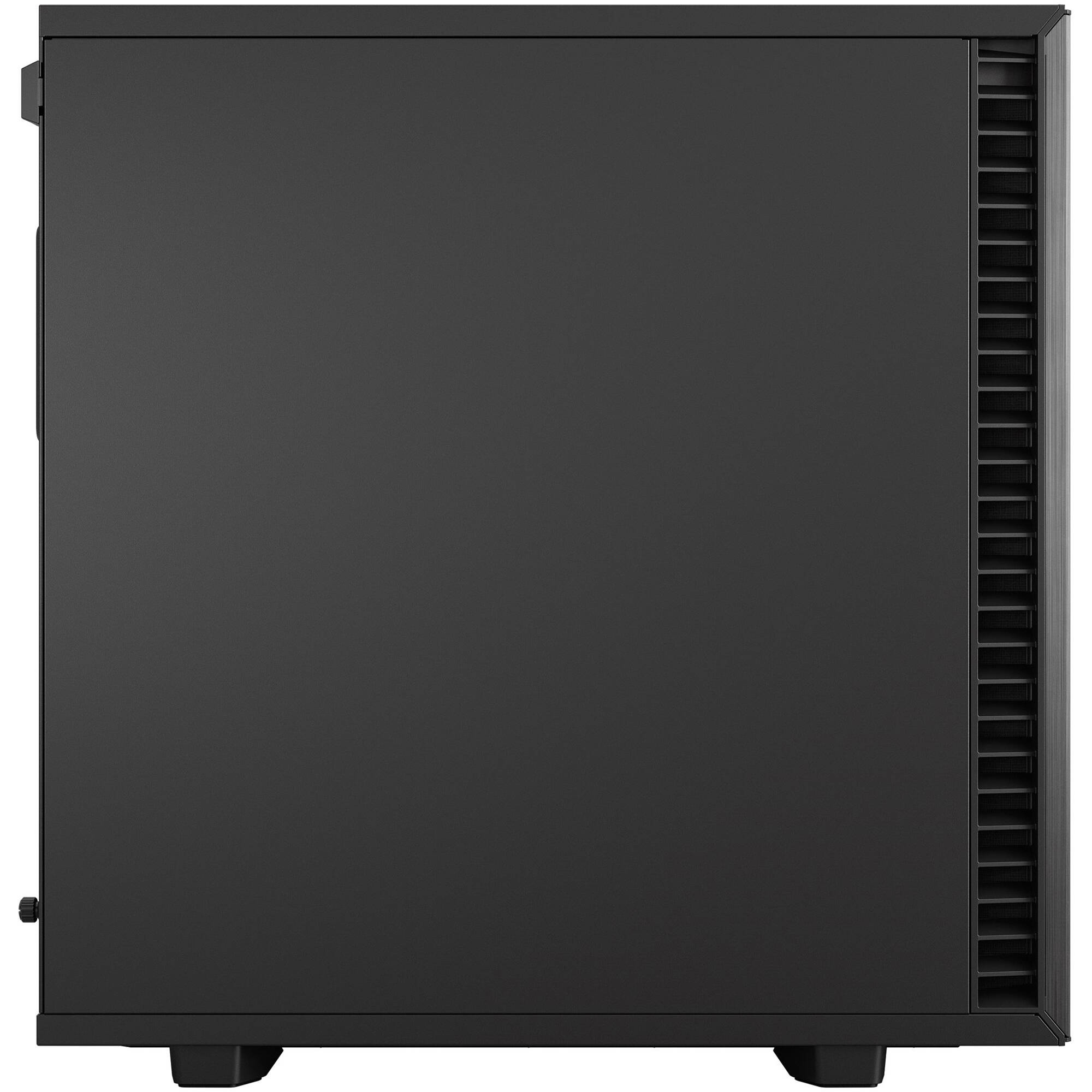 Fractal Design Define 7 Mini Black Solid compact Mini Tower PC case with solid black side panel — view 12