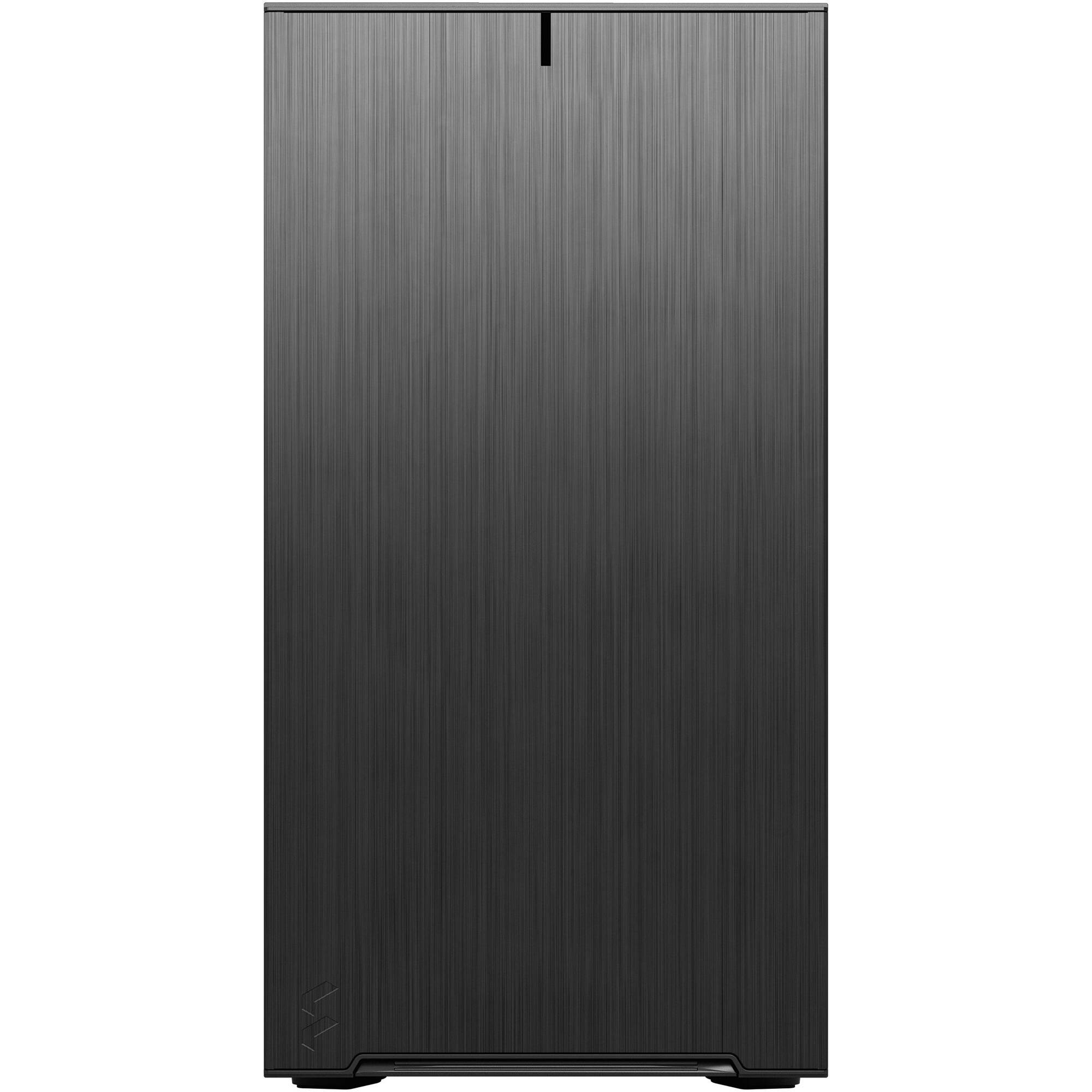 Fractal Design Define 7 Mini Black Solid compact Mini Tower PC case with solid black side panel — view 2