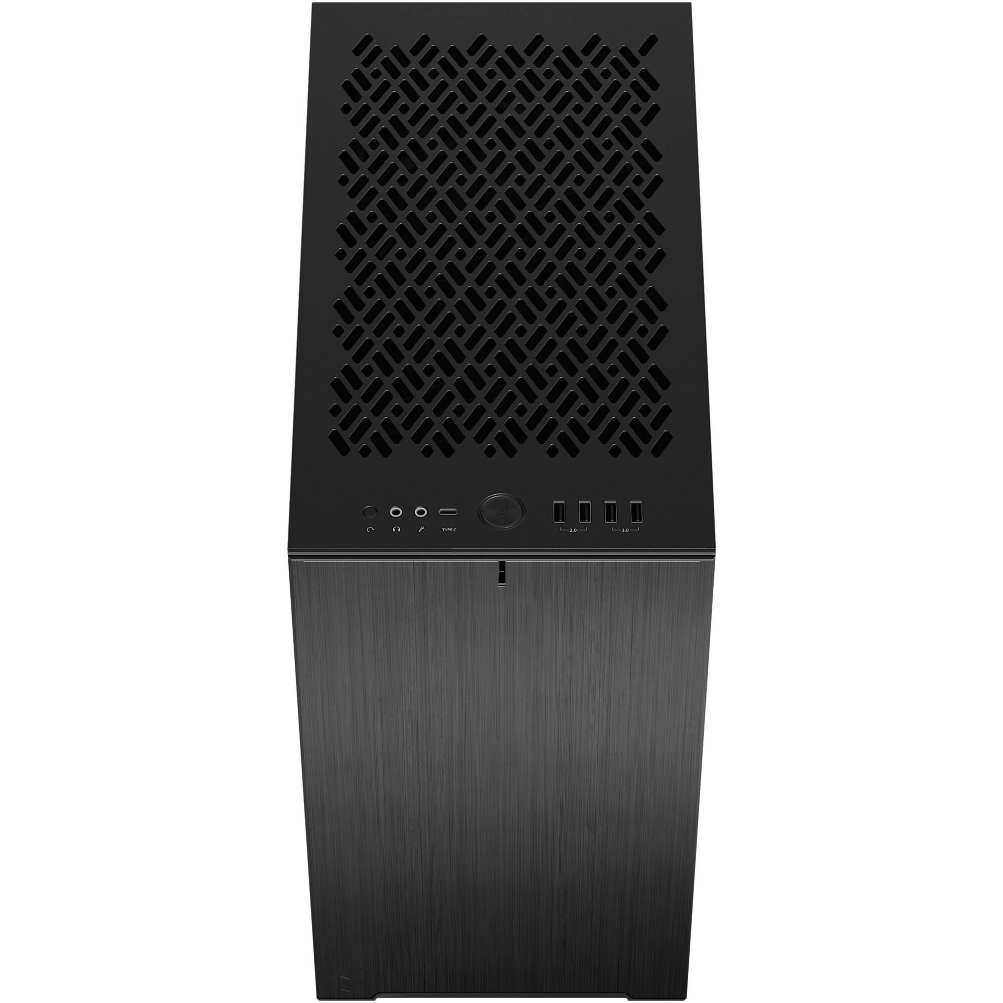 Fractal Design Define 7 Mini Black Solid compact Mini Tower PC case with solid black side panel — view 20