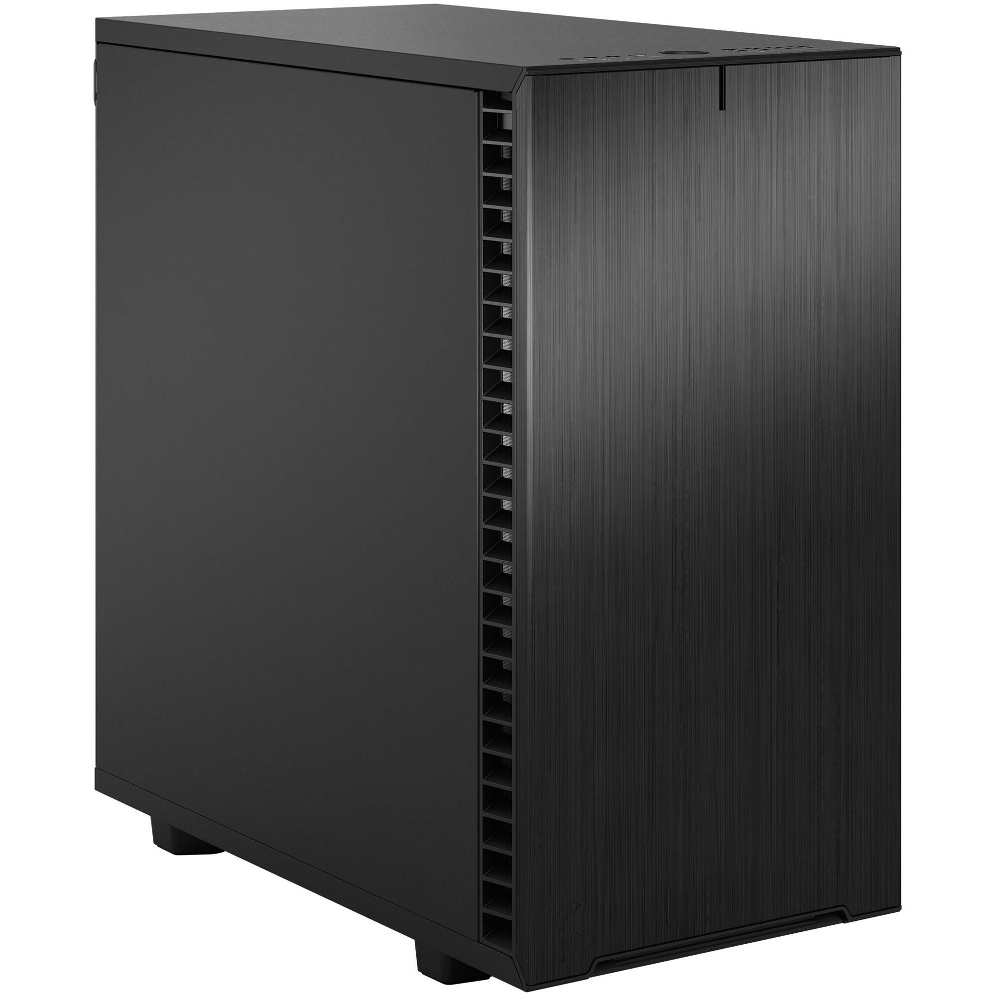 Fractal Design Define 7 Mini Black Solid compact Mini Tower PC case with solid black side panel — view 4