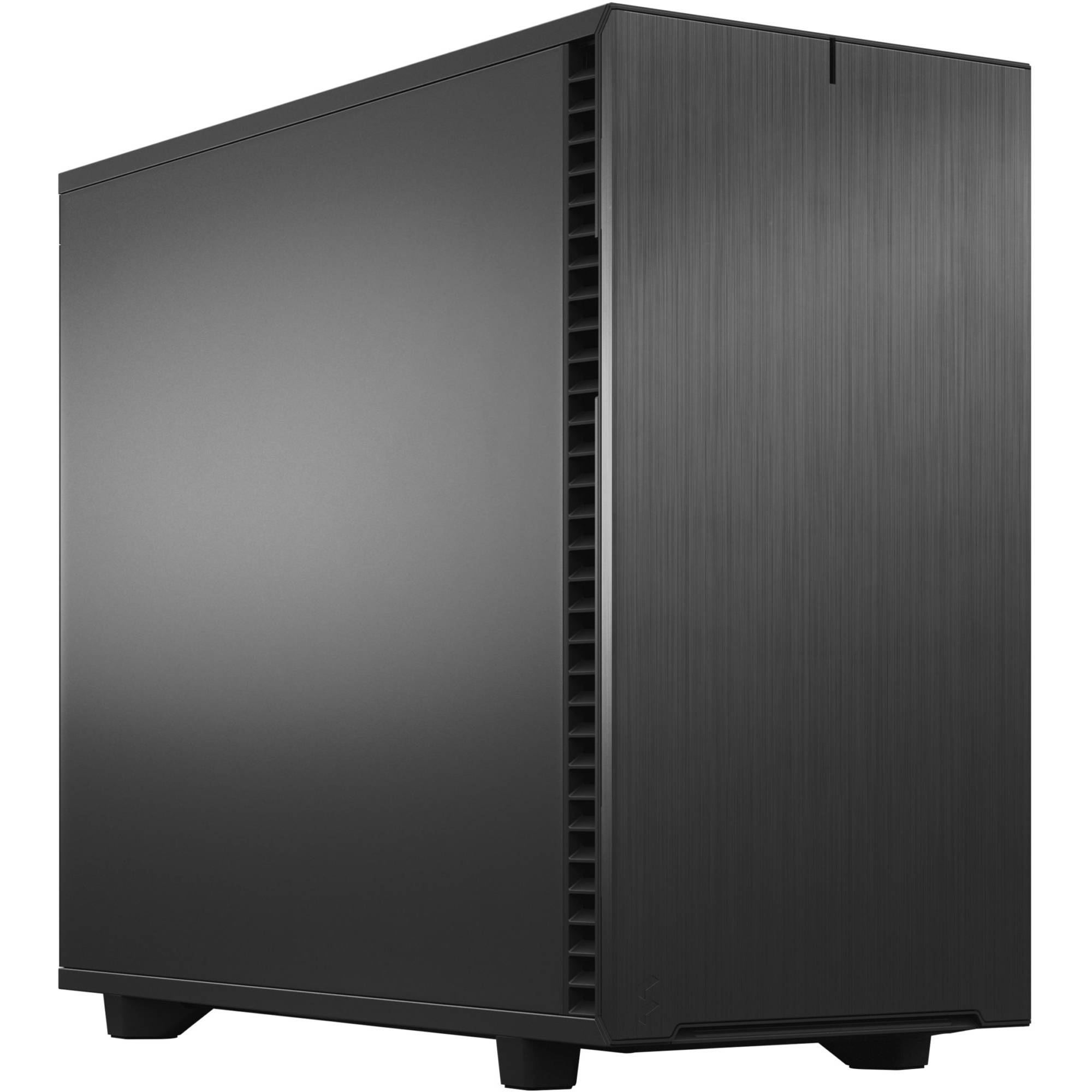 Fractal Design Define 7 XL Black Solid full tower PC case with solid black side panel — view 4