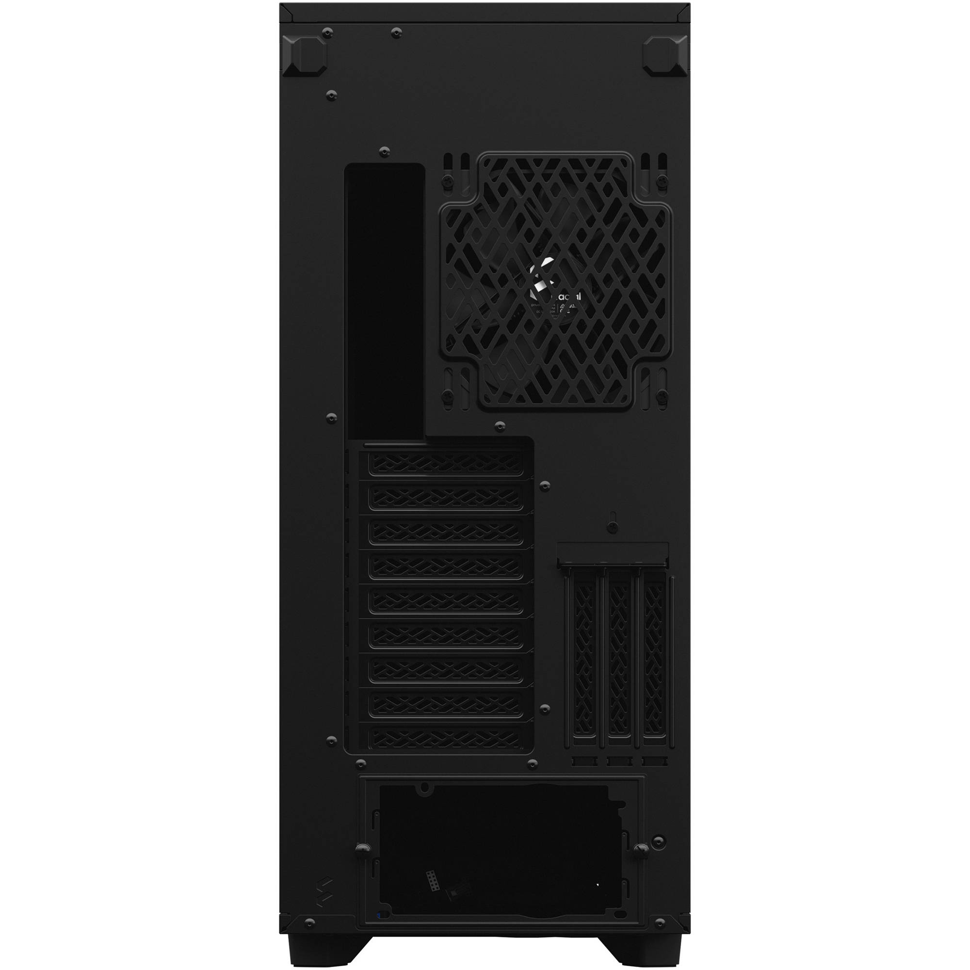 Fractal Design Define 7 XL Black Solid full tower PC case with solid black side panel — view 8