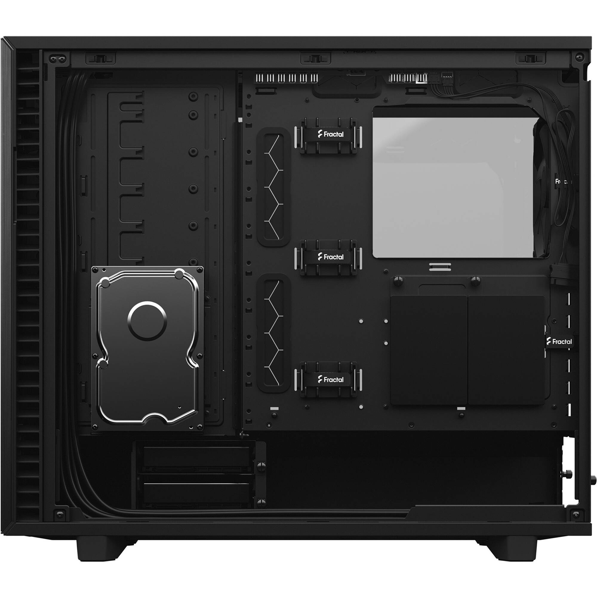 Fractal Design Define 7 XL Black TG Dark Tint full tower case with tempered glass side panel — view 18