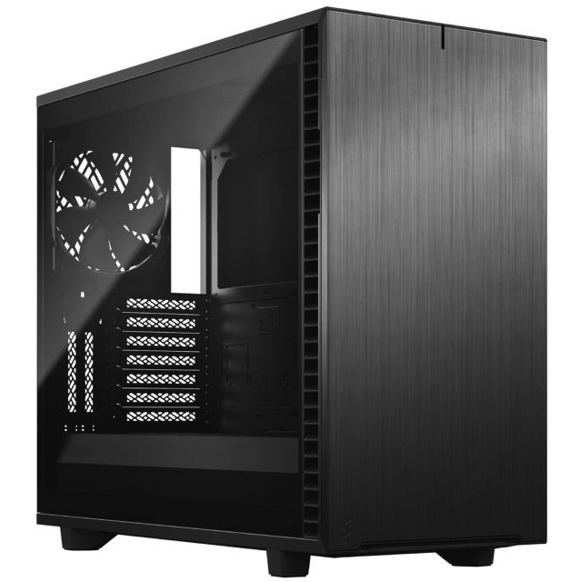 Fractal Design Define 7 XL Black TG Dark Tint full tower case with tempered glass side panel — view 7