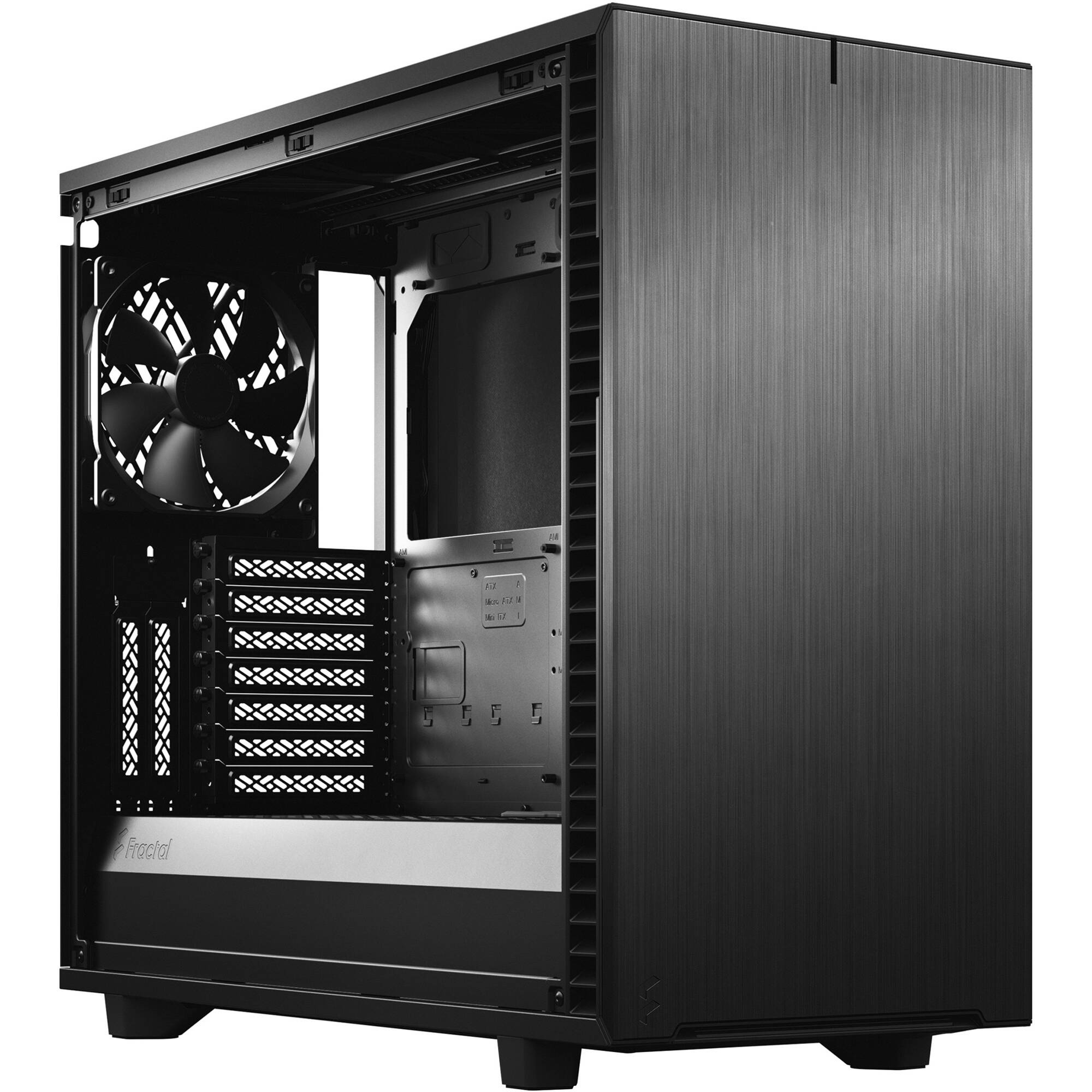 Fractal Design Define 7 XL Black TG Dark Tint full tower case with tempered glass side panel — view 8
