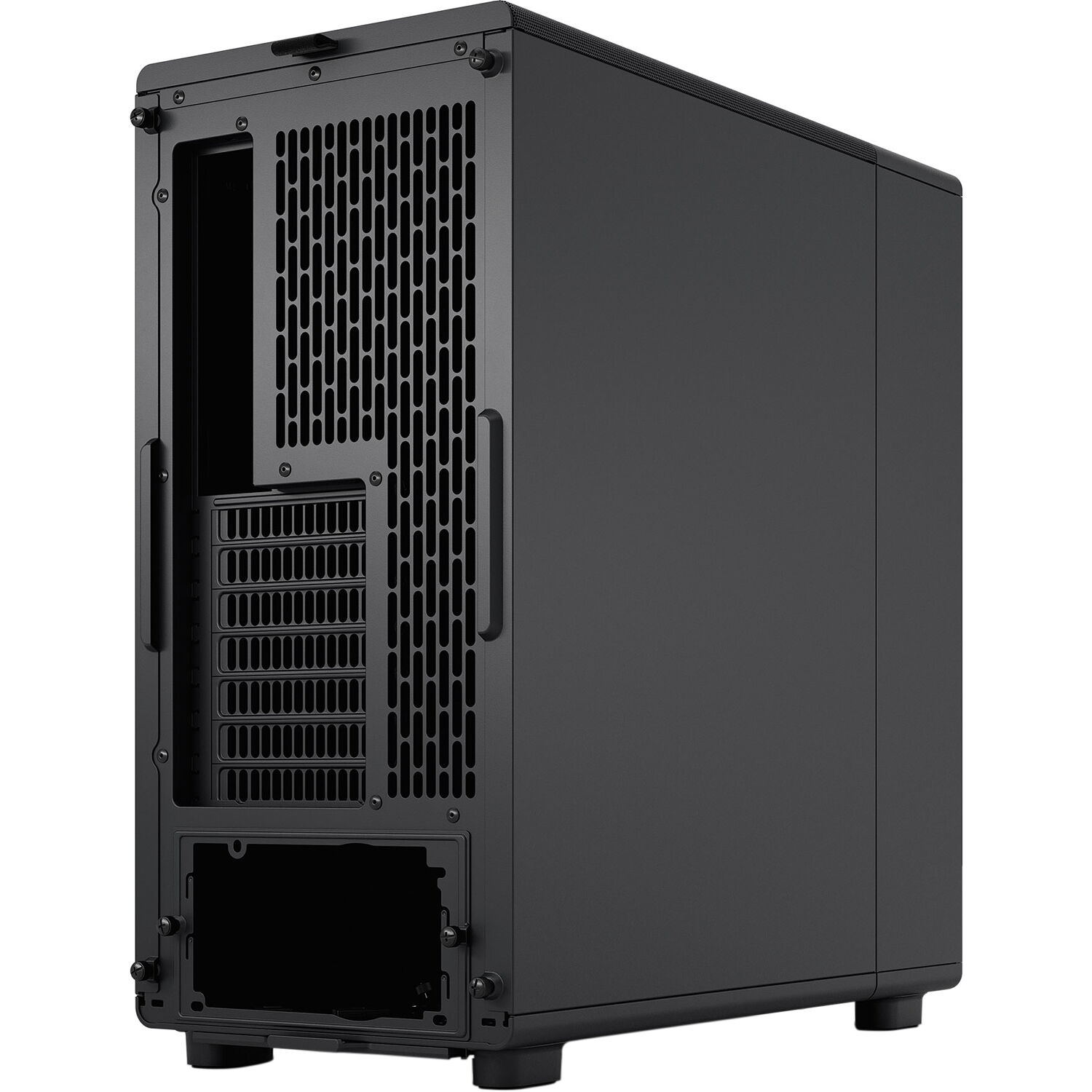 Fractal Design Epoch Black Solid mid-tower PC case with mesh front and solid side panel — view 10