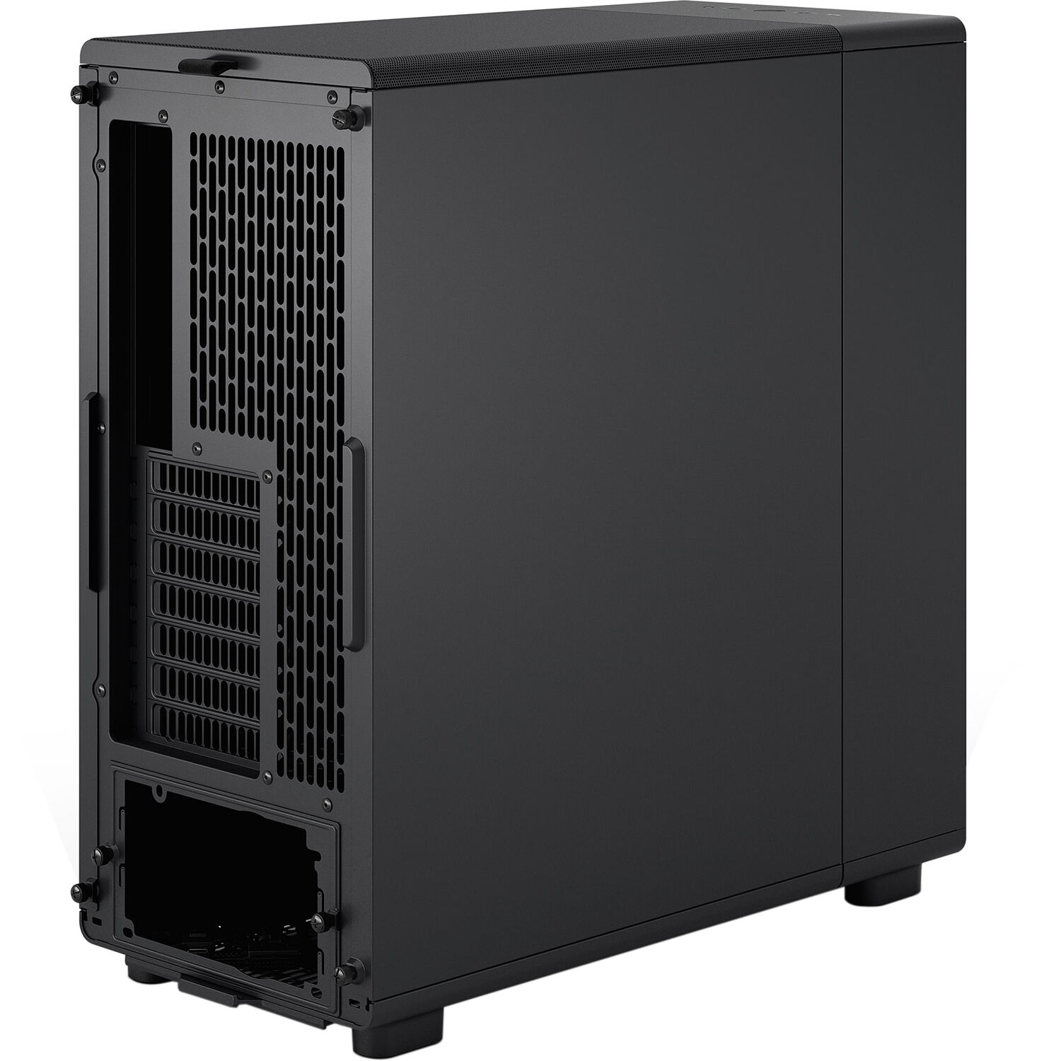 Fractal Design Epoch Black Solid mid-tower PC case with mesh front and solid side panel — view 12