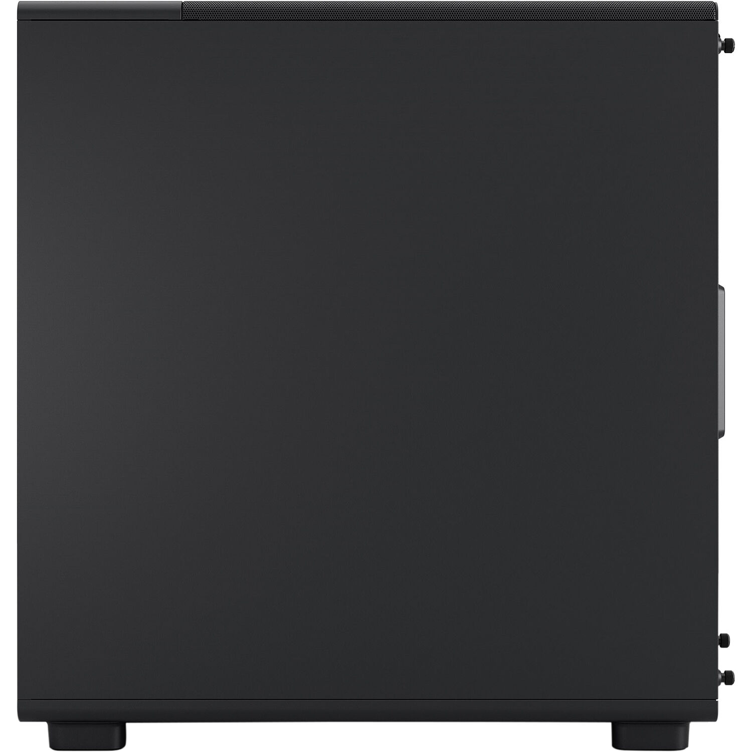 Fractal Design Epoch Black Solid mid-tower PC case with mesh front and solid side panel — view 4
