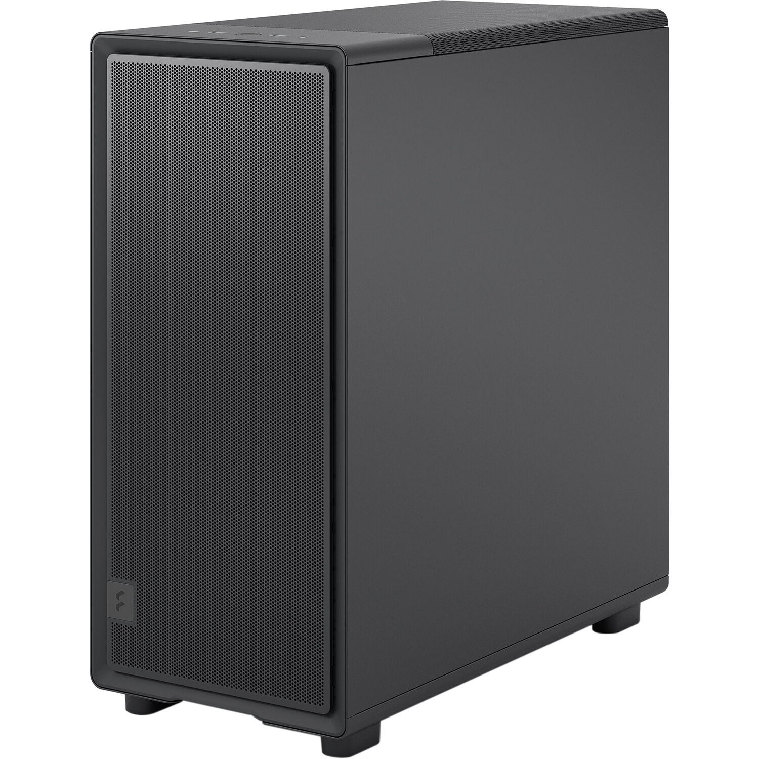 Fractal Design Epoch Black Solid mid-tower PC case with mesh front and solid side panel — view 7