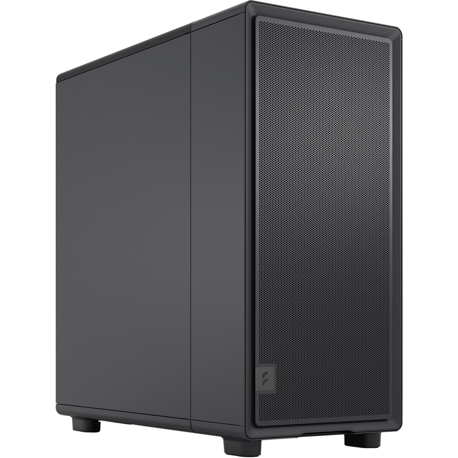 Fractal Design Epoch Black Solid mid-tower PC case with mesh front and solid side panel — view 8