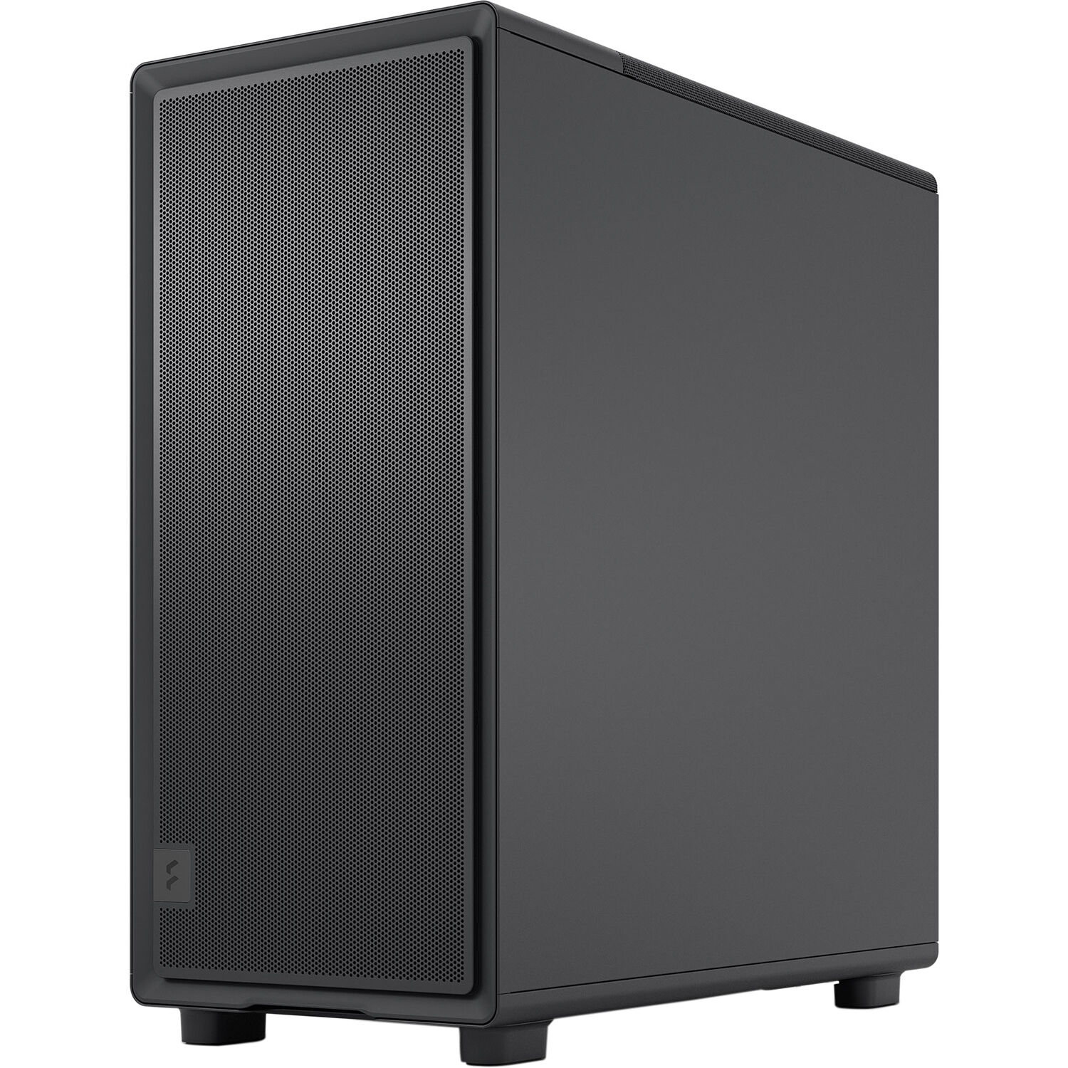 Fractal Design Epoch Black Solid mid-tower PC case with mesh front and solid side panel — view 9