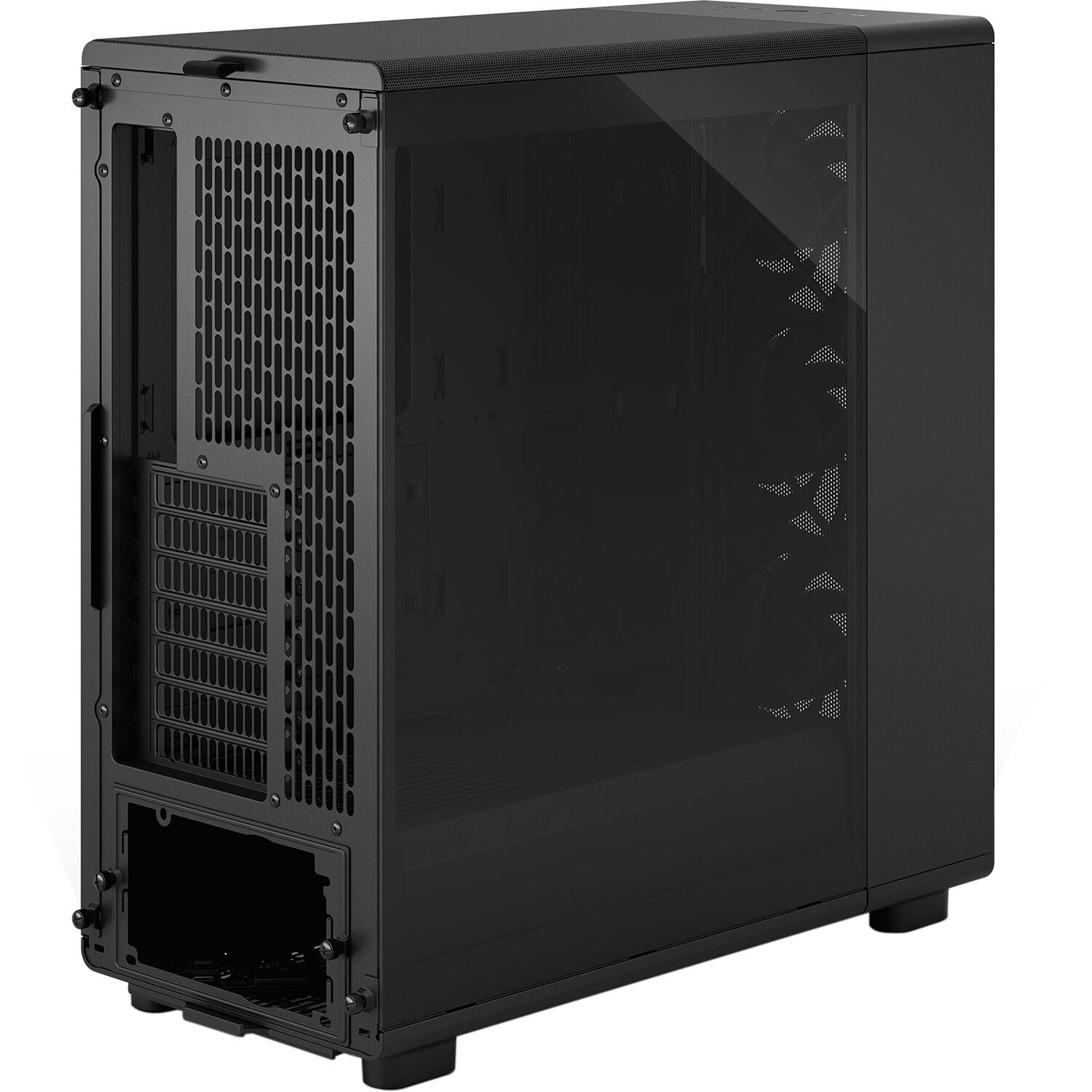 Fractal Design Epoch Black Light Tint TG mid tower case with mesh front and tempered glass side panel — view 12