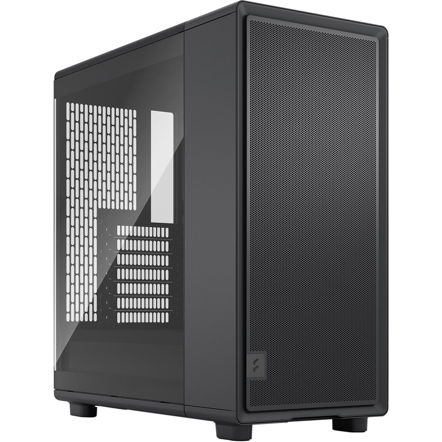 Fractal Design Epoch Black Light Tint TG mid tower case with mesh front and tempered glass side panel — view 8