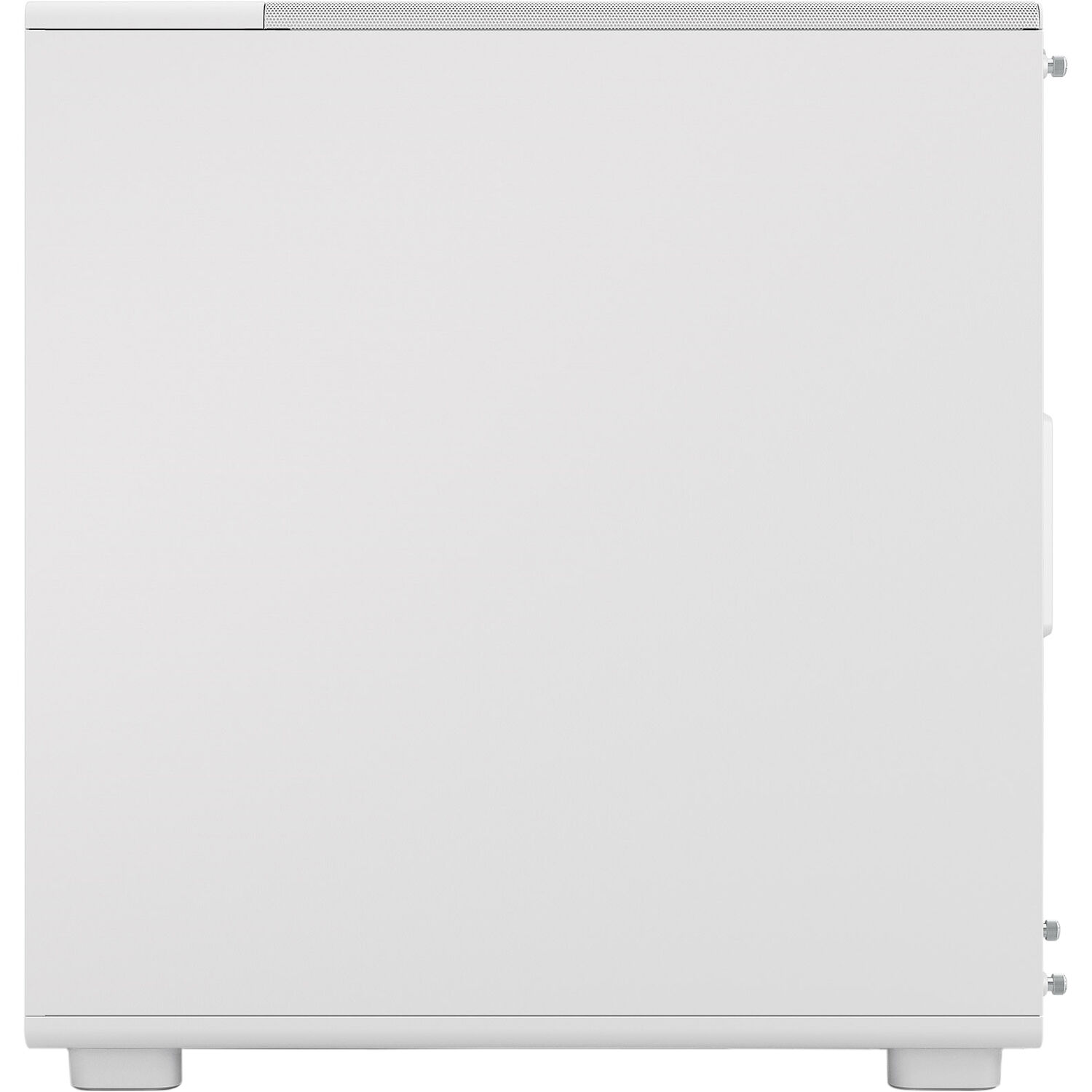Fractal Design Epoch White Clear TG mid tower case with mesh front and tempered glass side panel — view 4