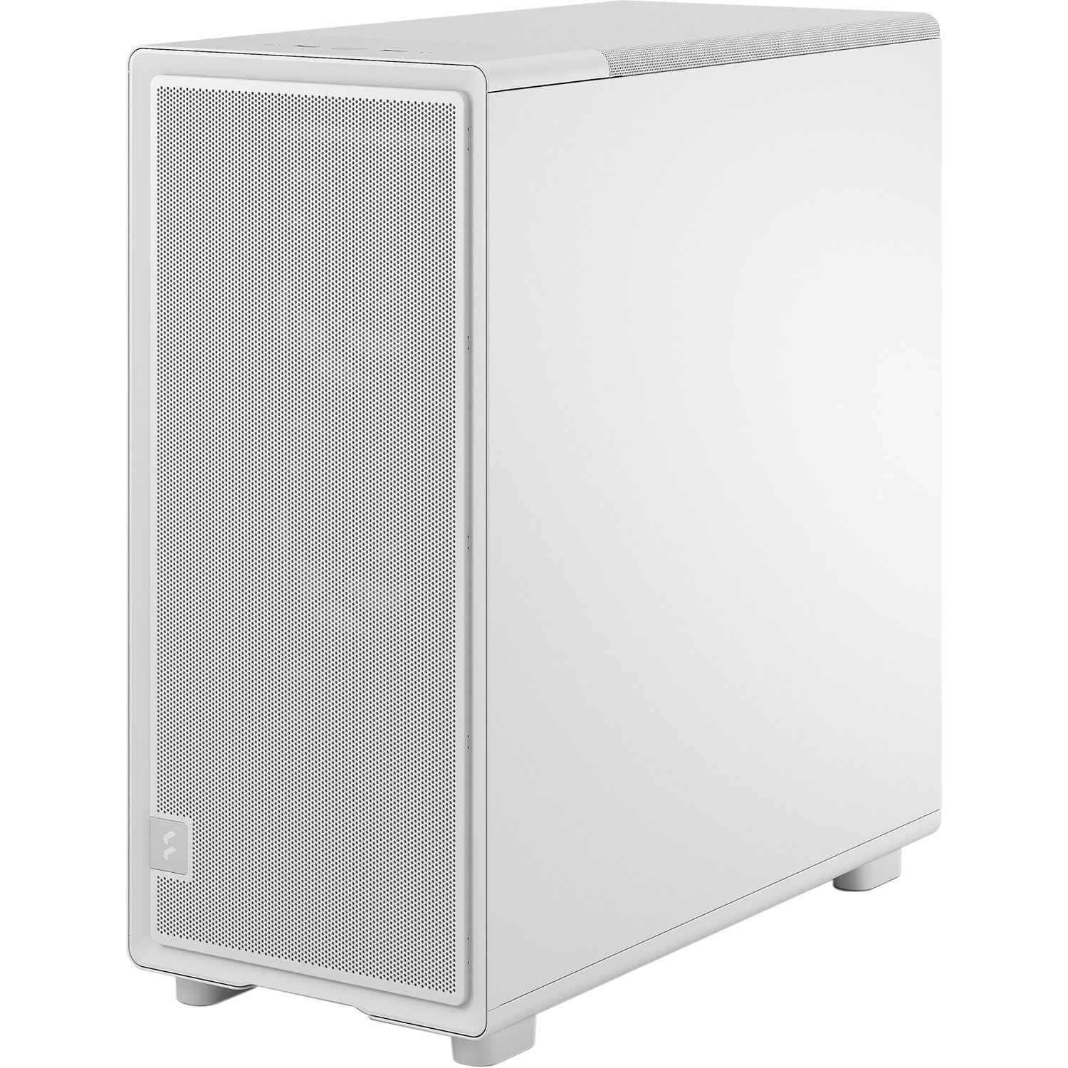 Fractal Design Epoch White Clear TG mid tower case with mesh front and tempered glass side panel — view 7