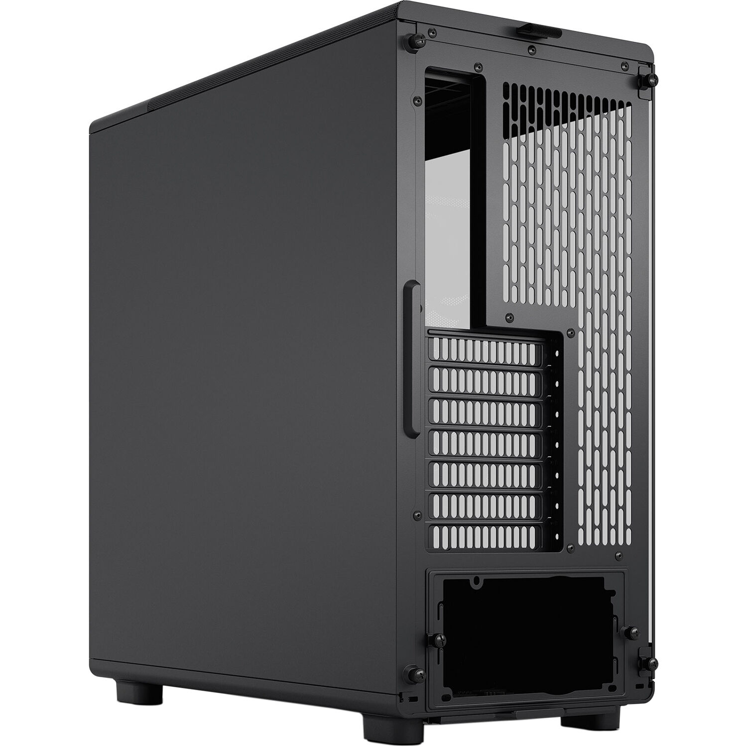 Fractal Design Epoch Black RGB Light Tint TG mid-tower case with mesh front and tempered glass side panel — view 11