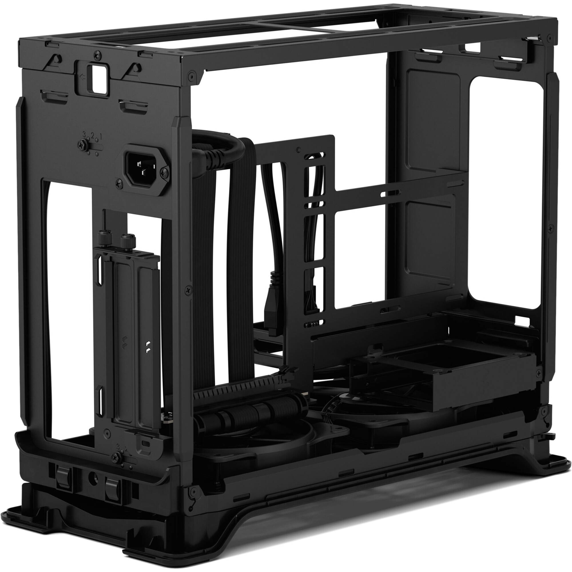 Fractal Design Era 2 Silver small form factor case with anodized aluminum and walnut panel — view 20