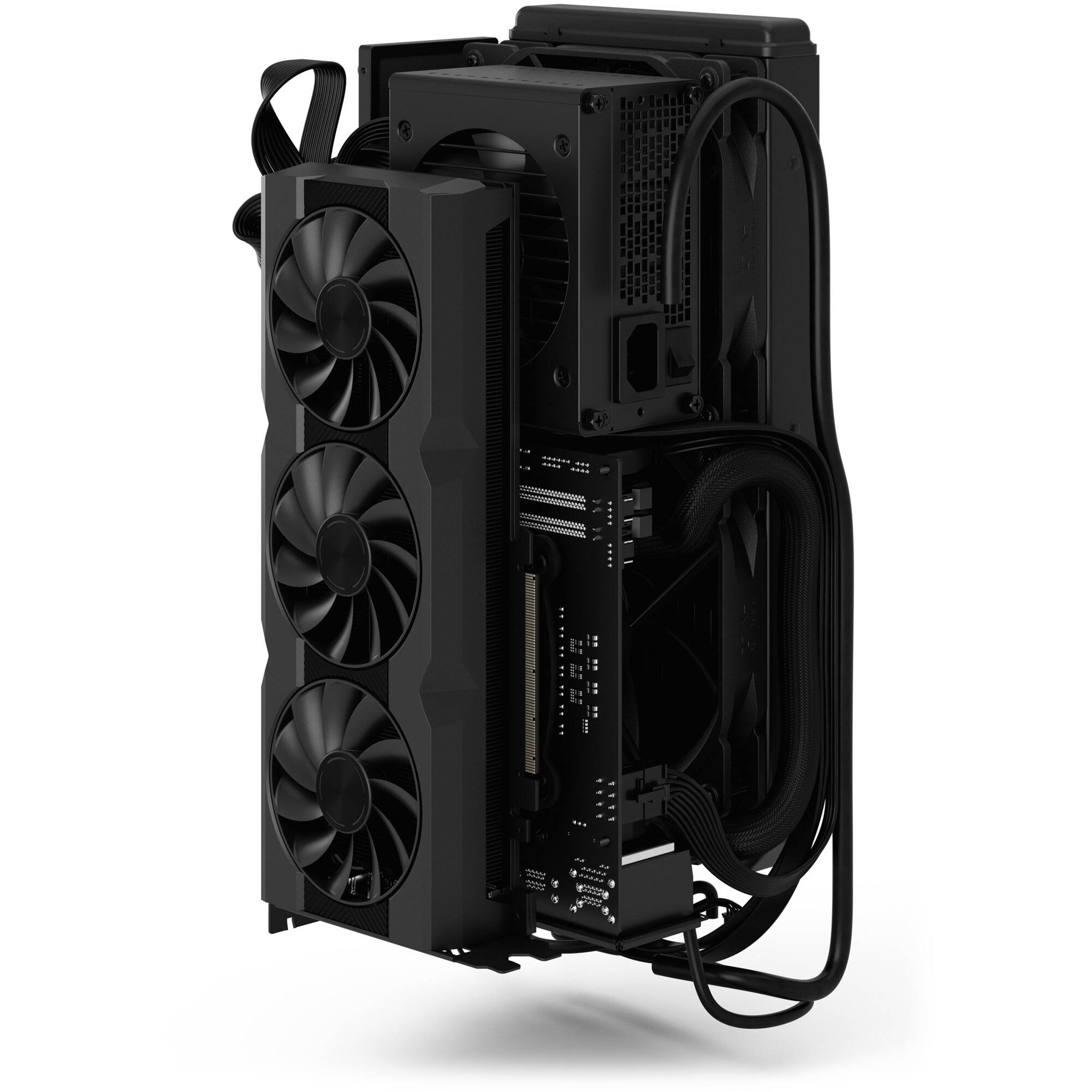 Fractal Design Mood Black compact Mini-ITX case with support for 325 mm GPUs and 280 mm radiators — view 13