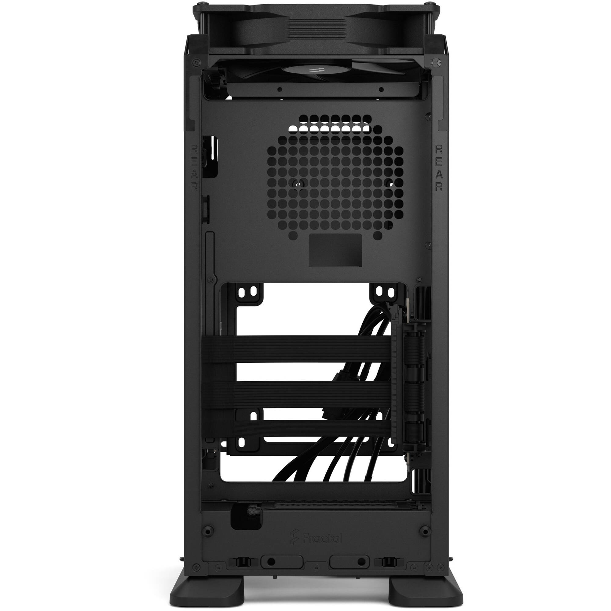 Fractal Design Mood Black compact Mini-ITX case with support for 325 mm GPUs and 280 mm radiators — view 14
