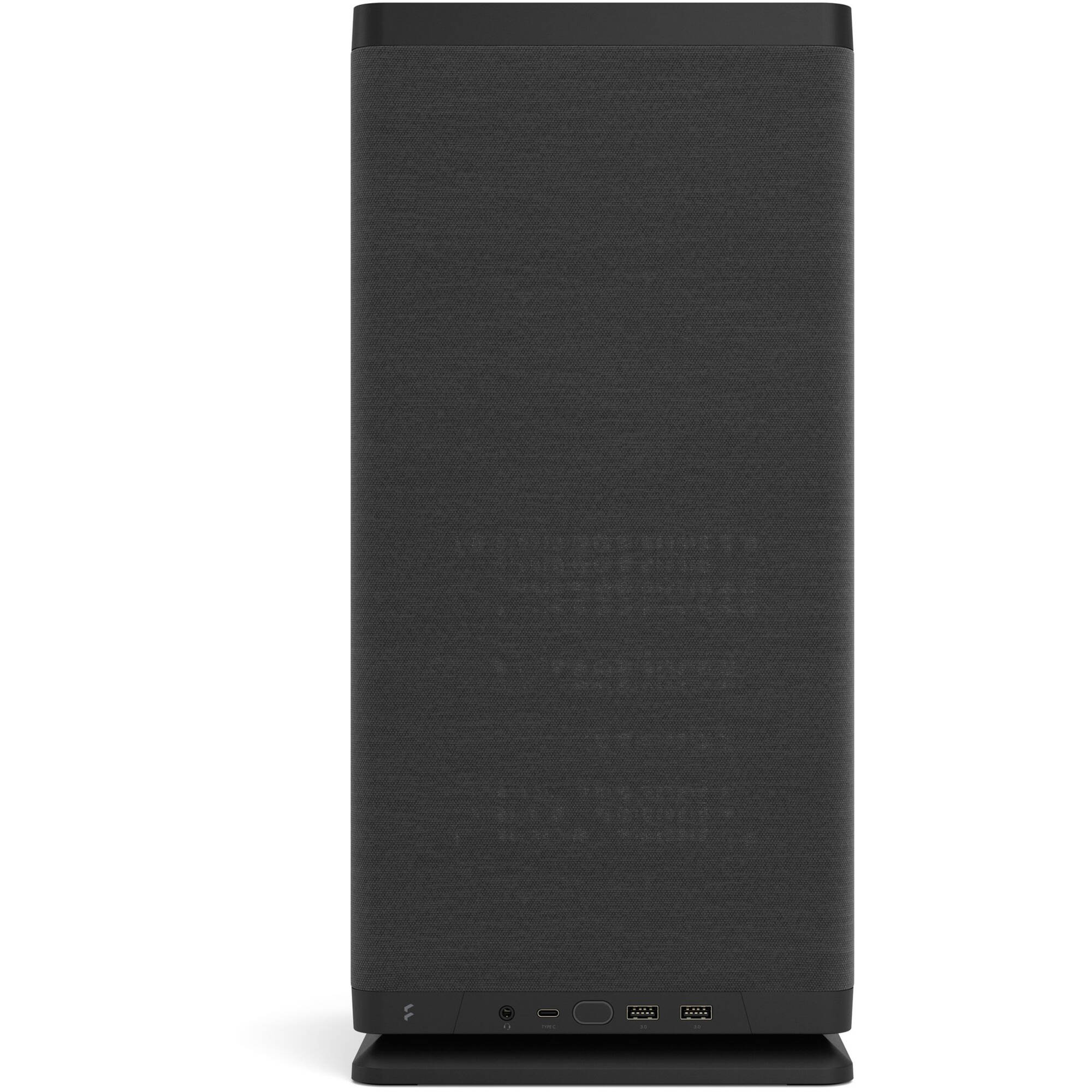Fractal Design Mood Black compact Mini-ITX case with support for 325 mm GPUs and 280 mm radiators — view 2