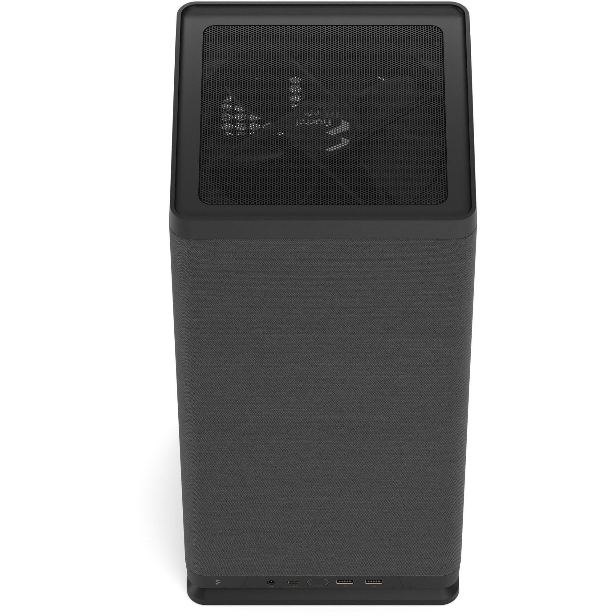 Fractal Design Mood Black compact Mini-ITX case with support for 325 mm GPUs and 280 mm radiators — view 5