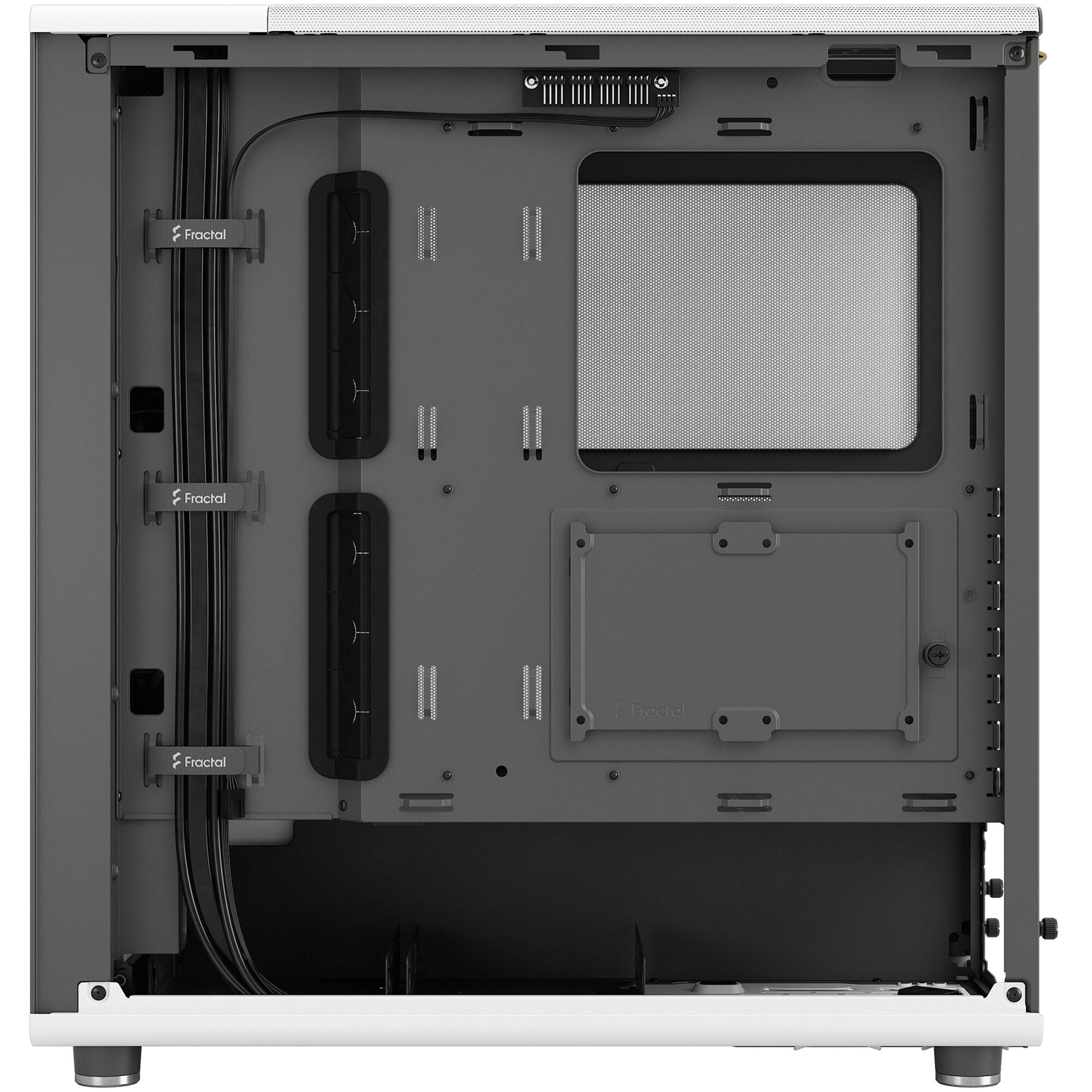 Fractal Design North White Oak Mesh ATX mid-tower case with mesh front and oak panel — view 14