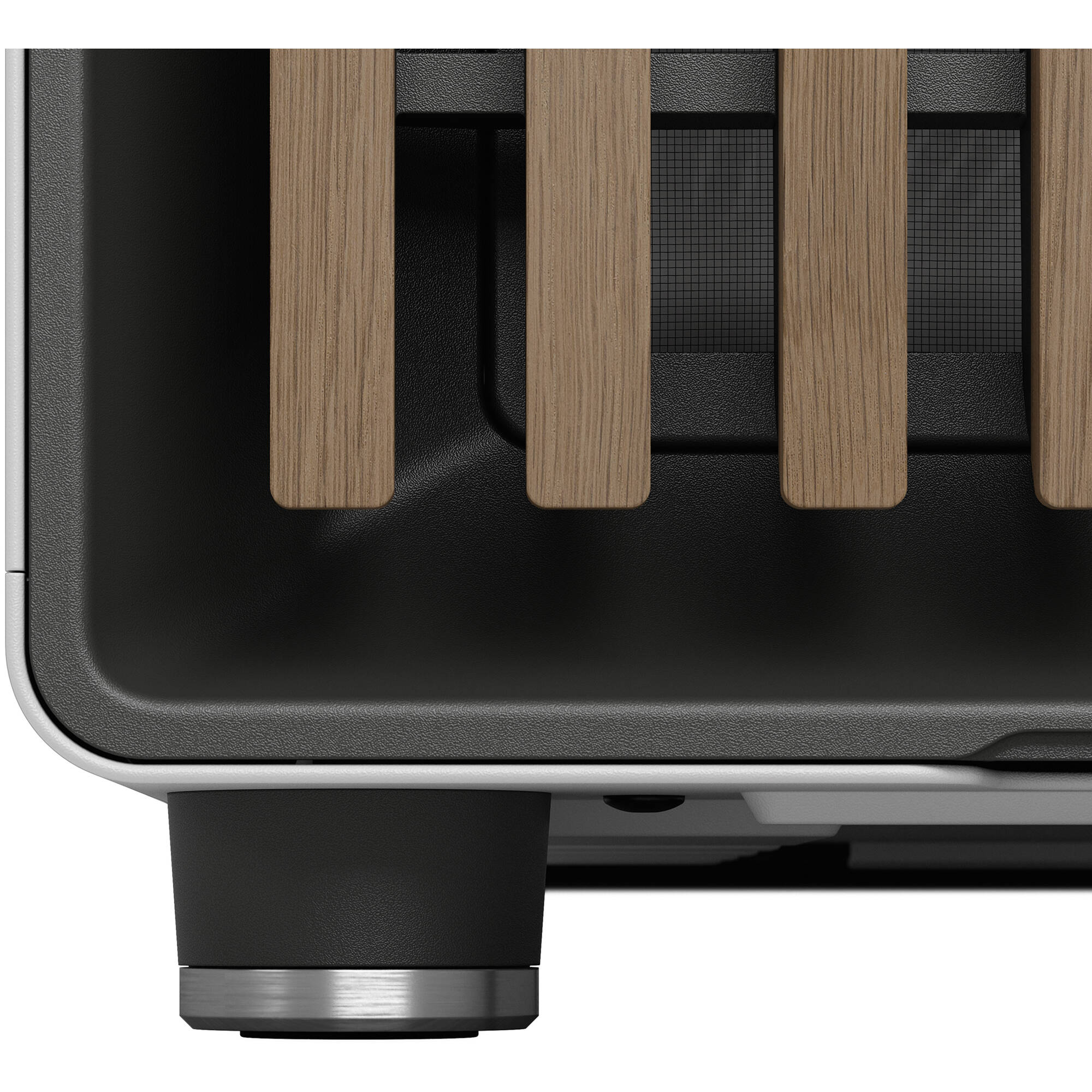 Fractal Design North White Oak Mesh ATX mid-tower case with mesh front and oak panel — view 18