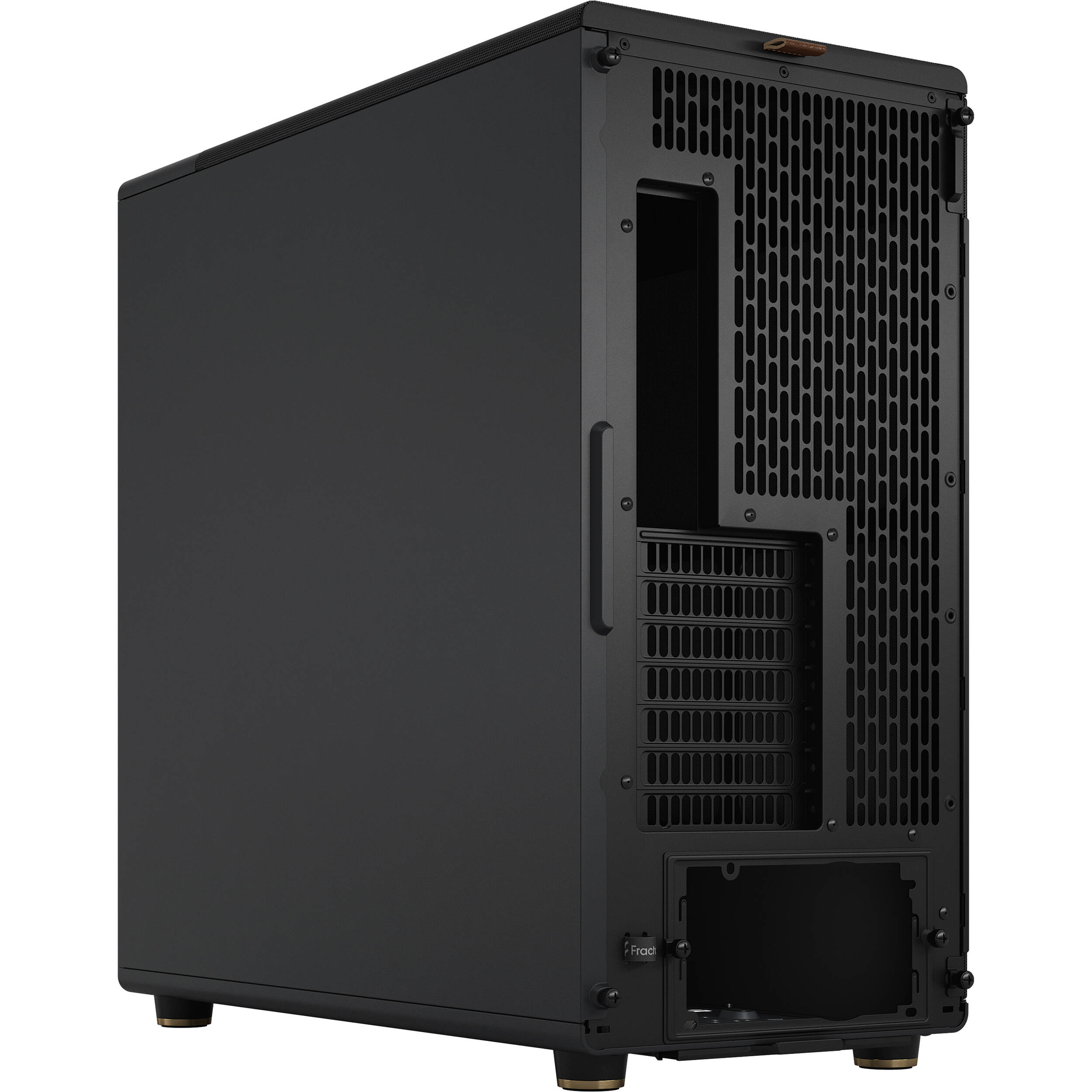 Fractal Design North XL Black Mesh PC case with wood front panel and mesh ventilation — view 8