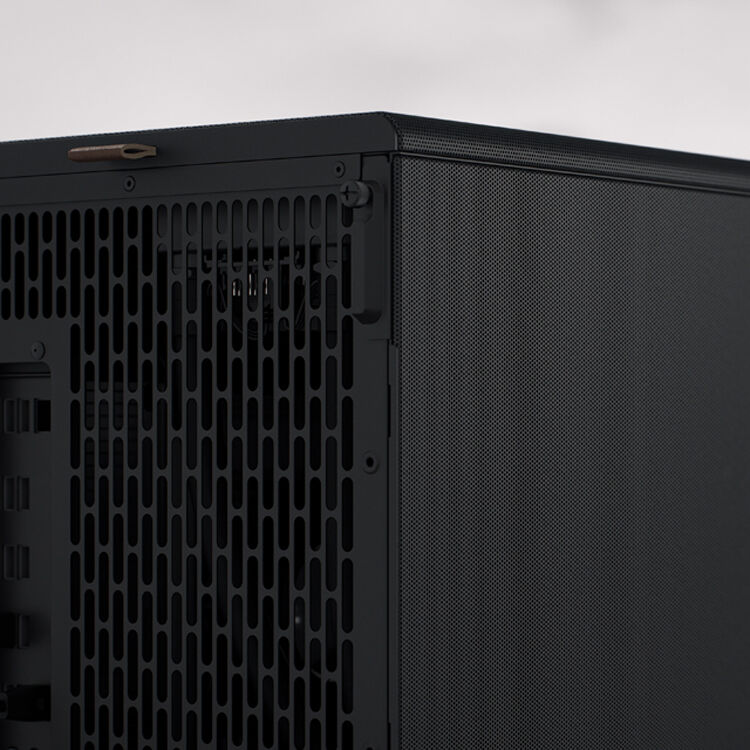 Fractal Design North XL Black DTG full tower case with mesh front and wood panel accents — view 16