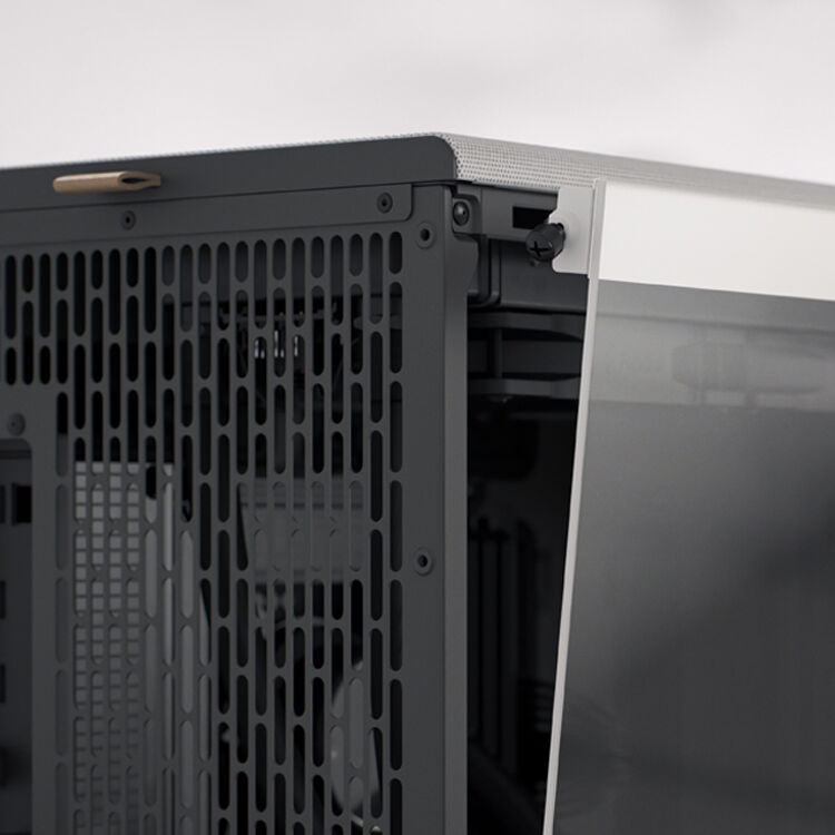 Fractal Design North XL Black DTG full tower case with mesh front and wood panel accents — view 17