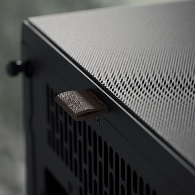 Fractal Design North XL Black DTG full tower case with mesh front and wood panel accents — view 18