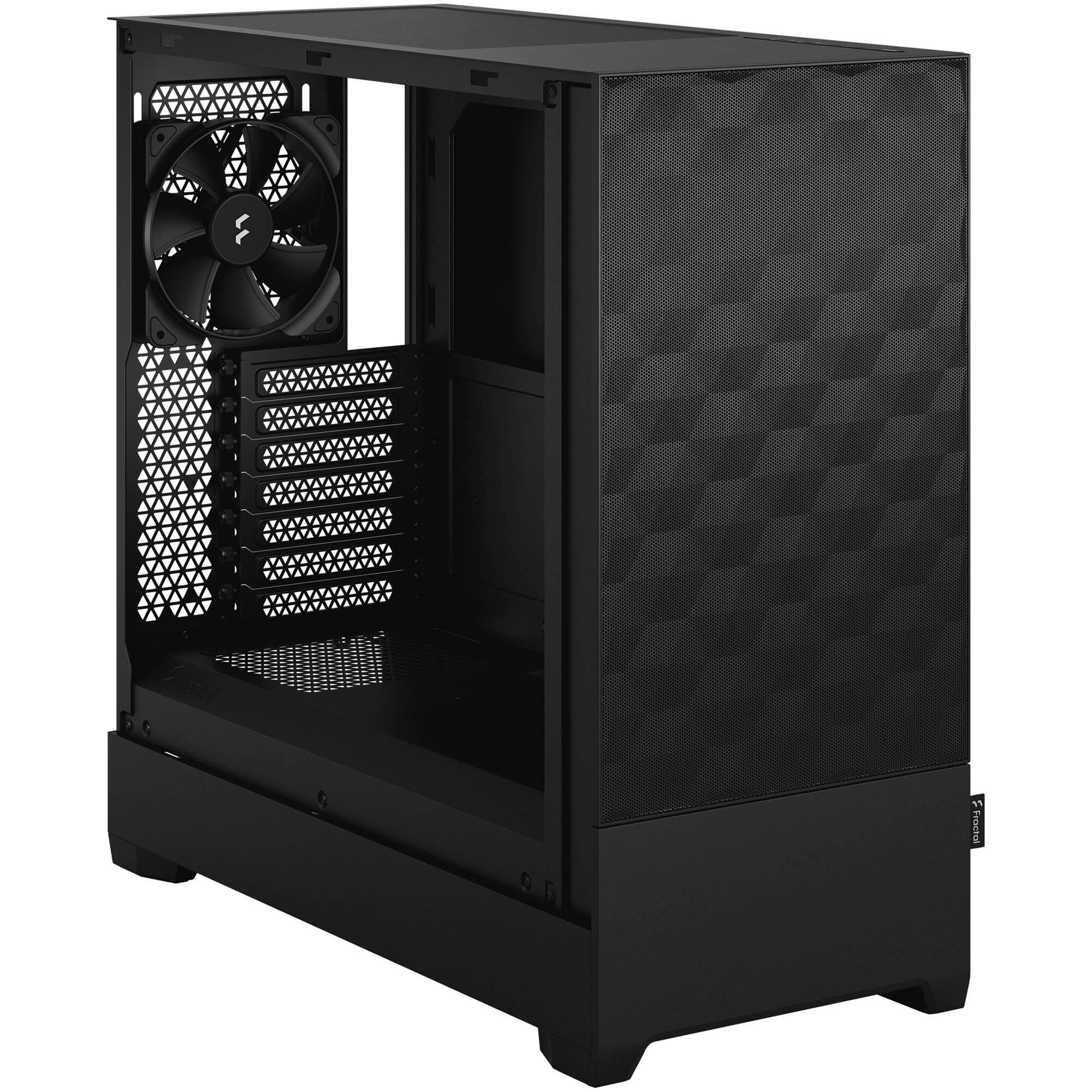 Fractal Design Pop Air Black ATX Solid mid-tower case with solid black side panel — view 4